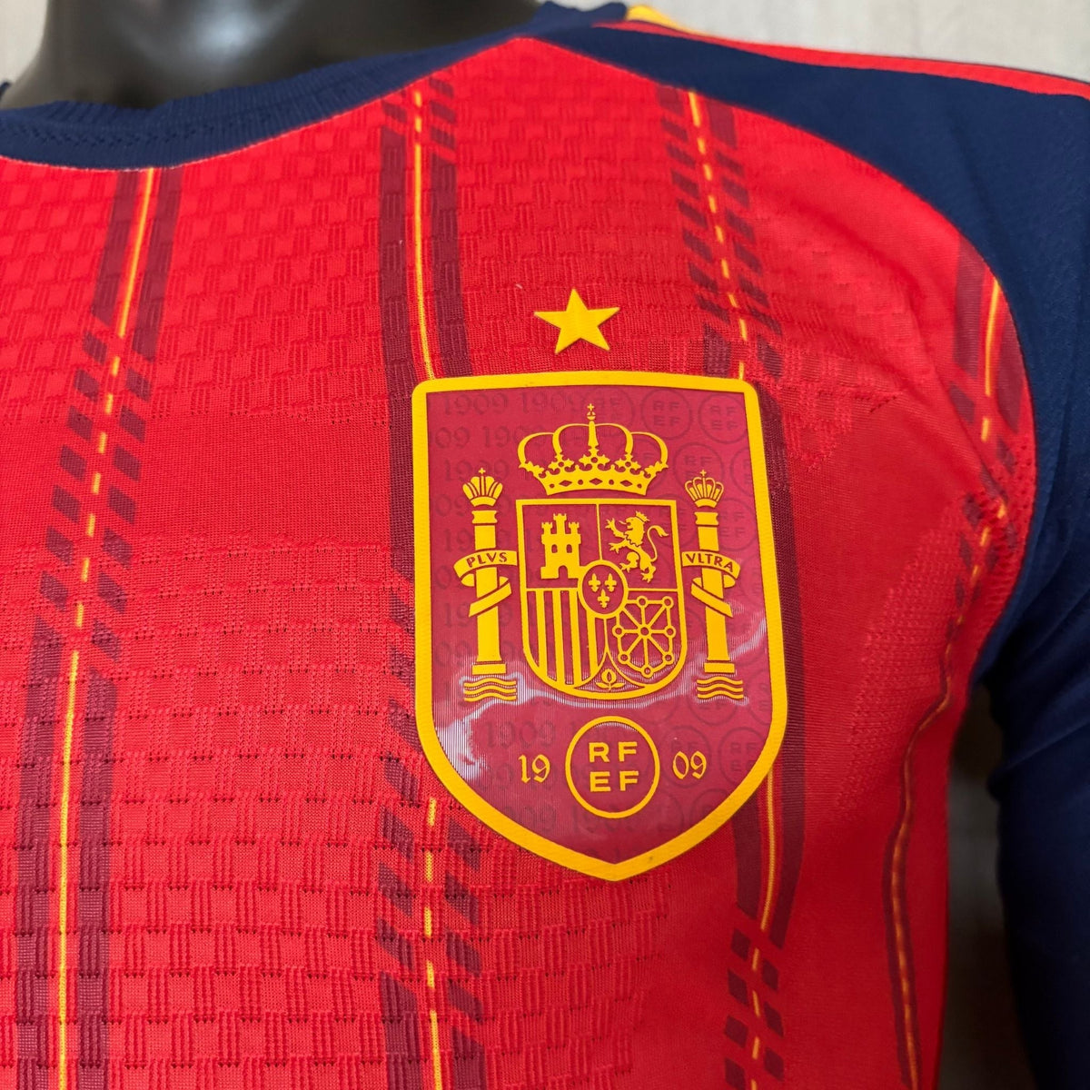 Camisa Espanha I 2026 Jogador Manga Longa