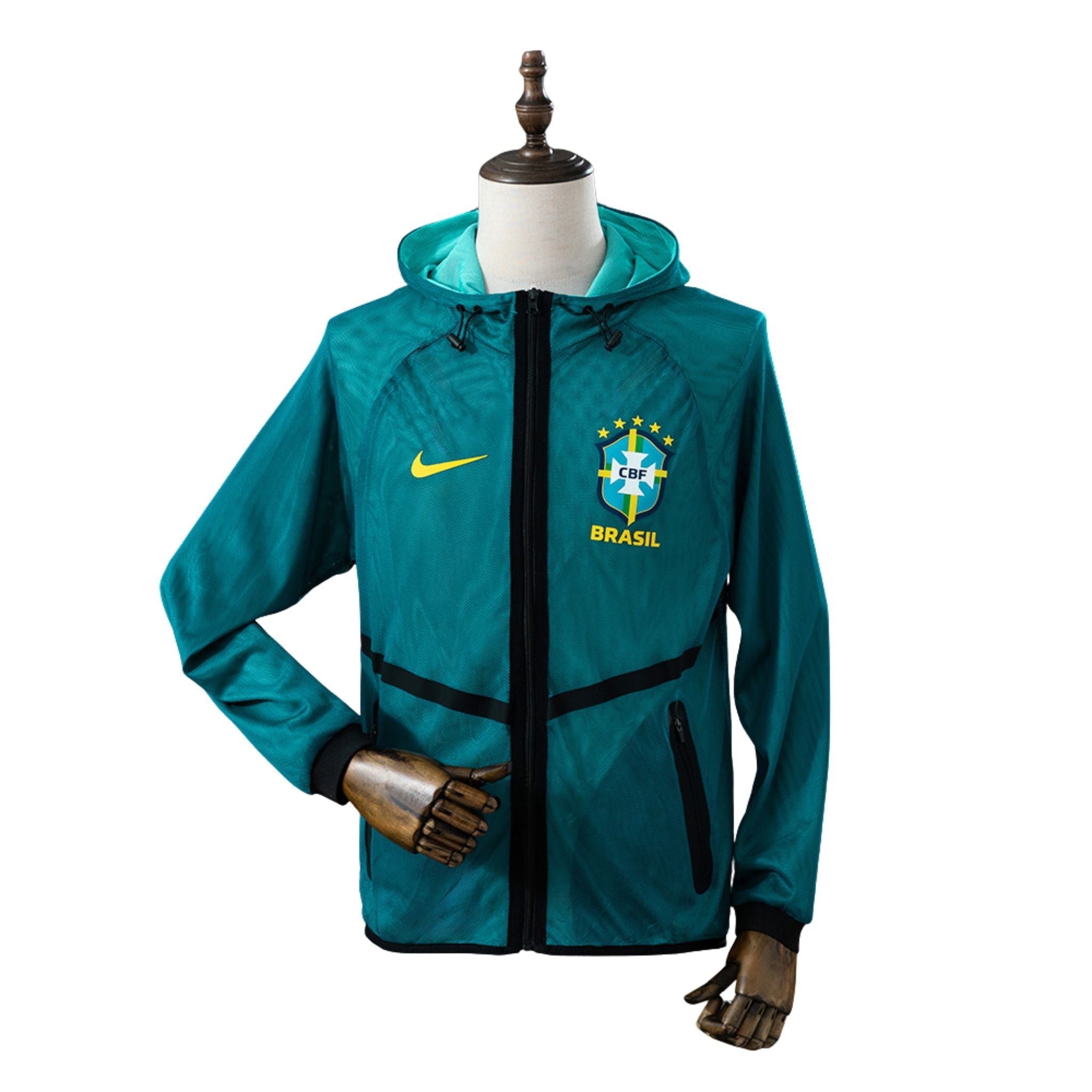 Corta-Vento Brasil Knit Hino 2026