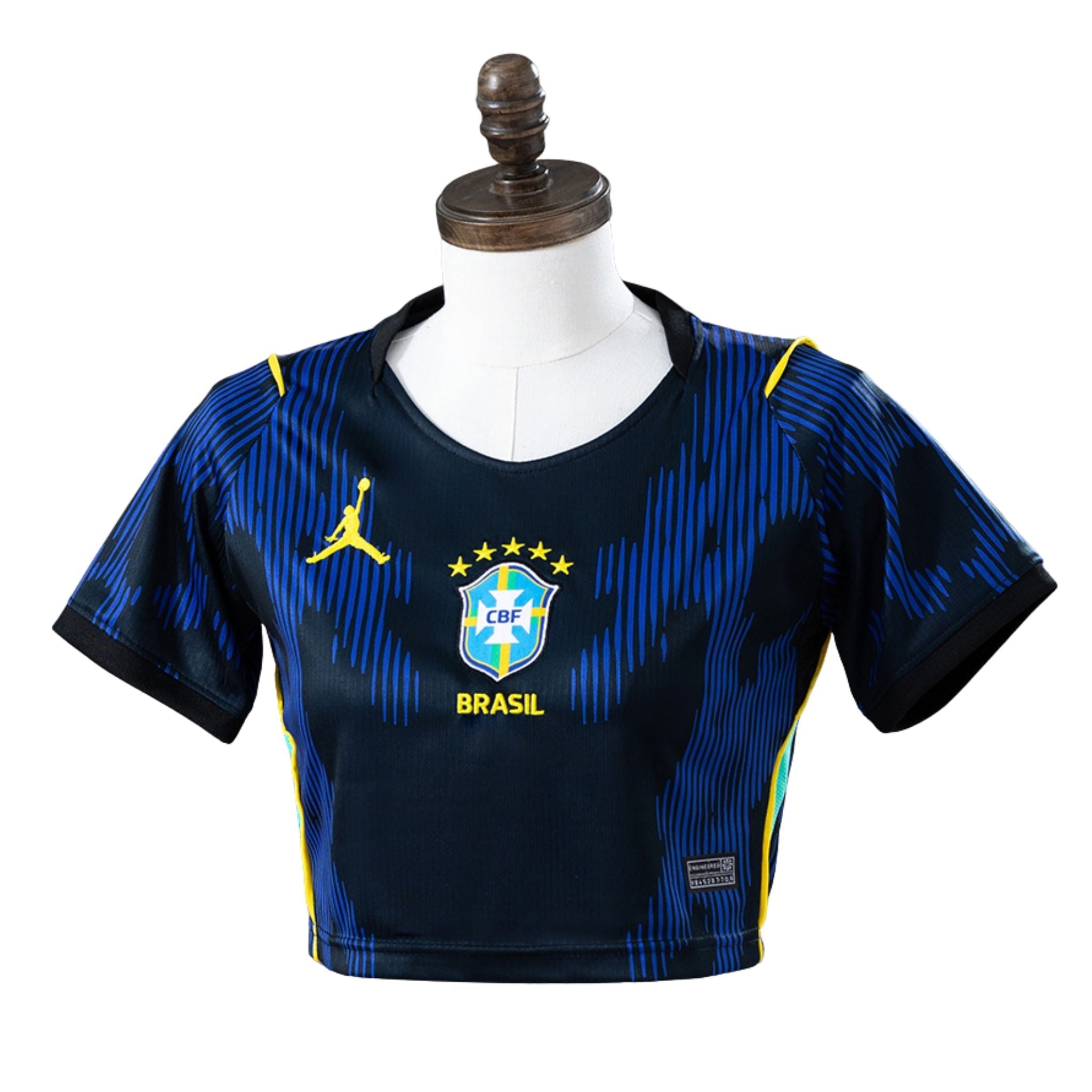 Cropped Brasil II 2026 Feminina Torcedor
