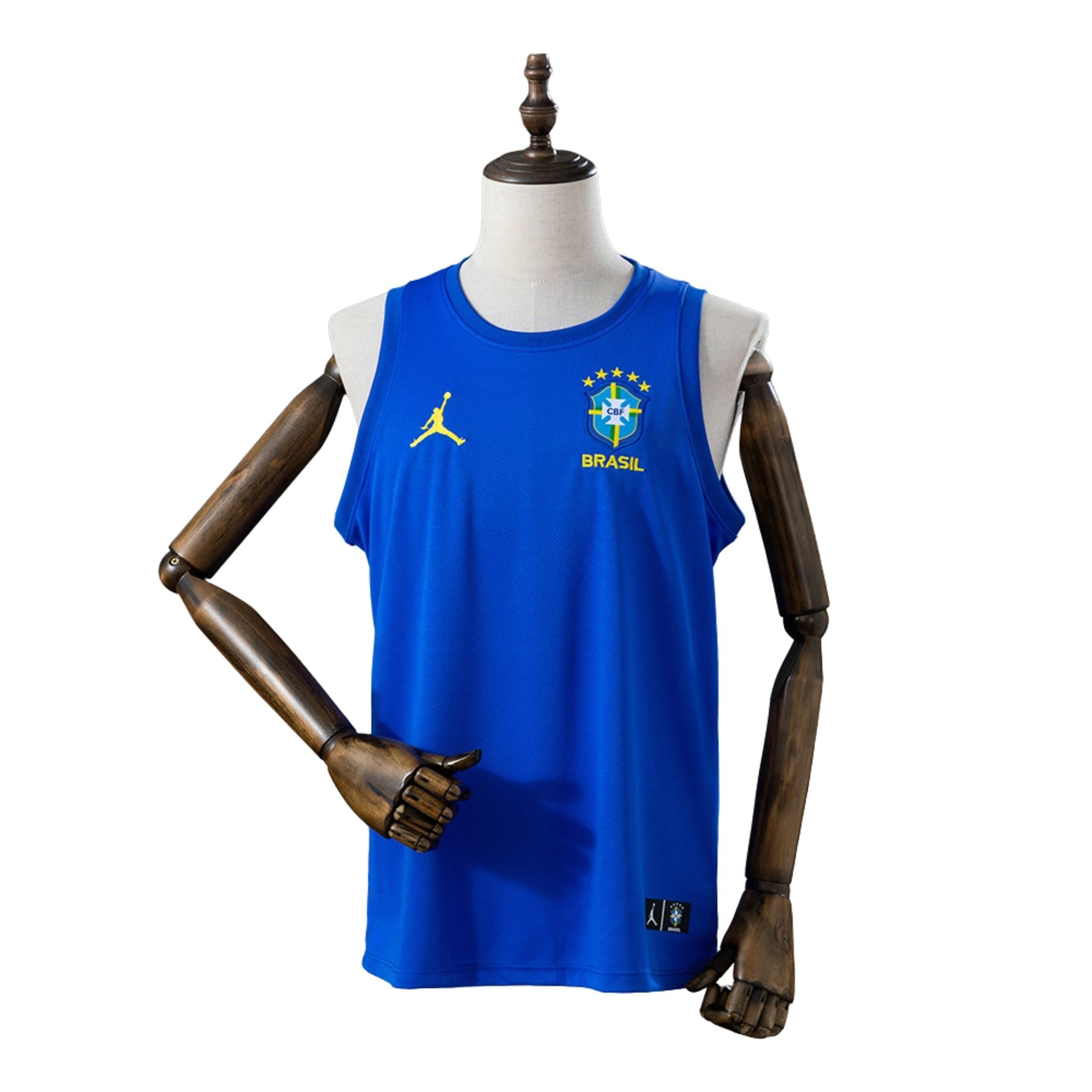 Regata Brasil Treino Azul 2026 Torcedor