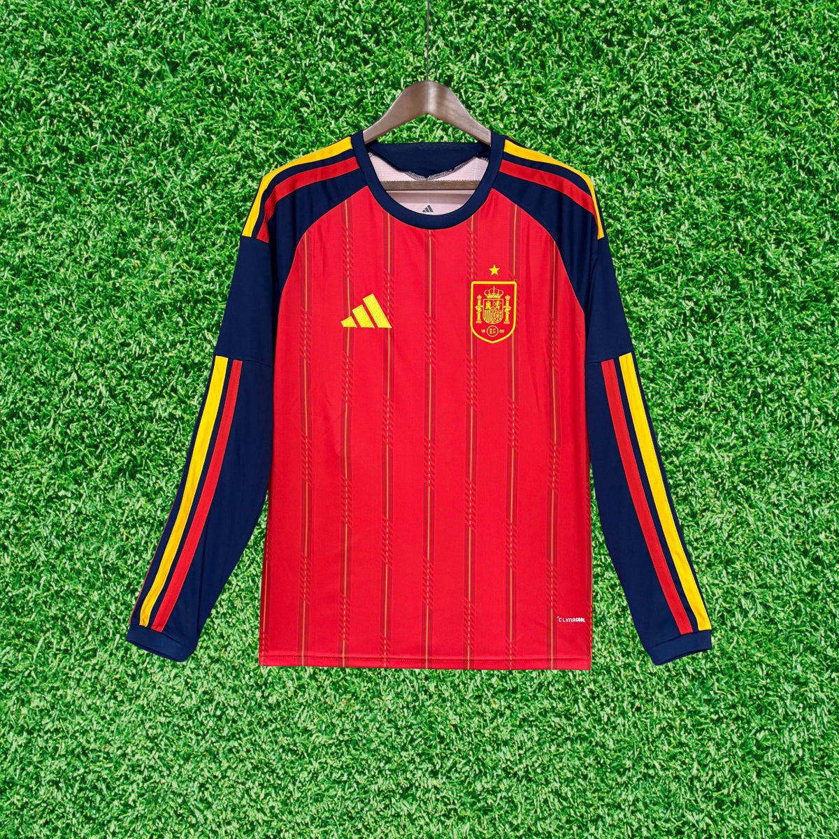 Camisa Espanha I 2026 Manga Longa