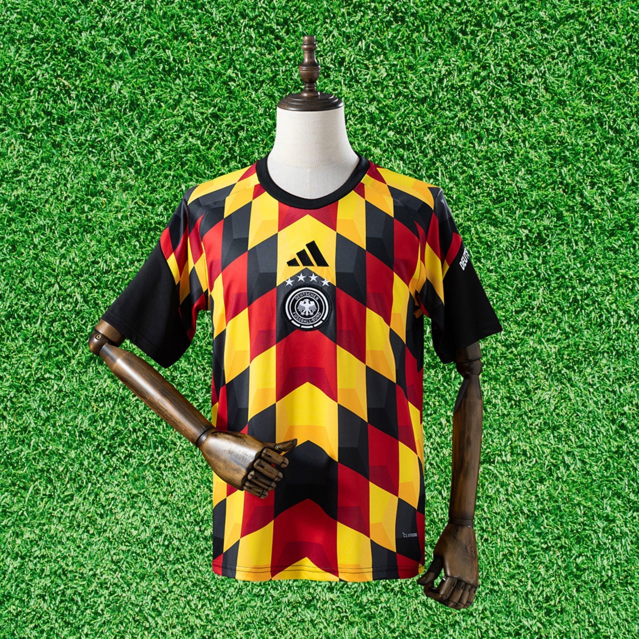 Camisa Alemanha Pré-Jogo 2026 Torcedor