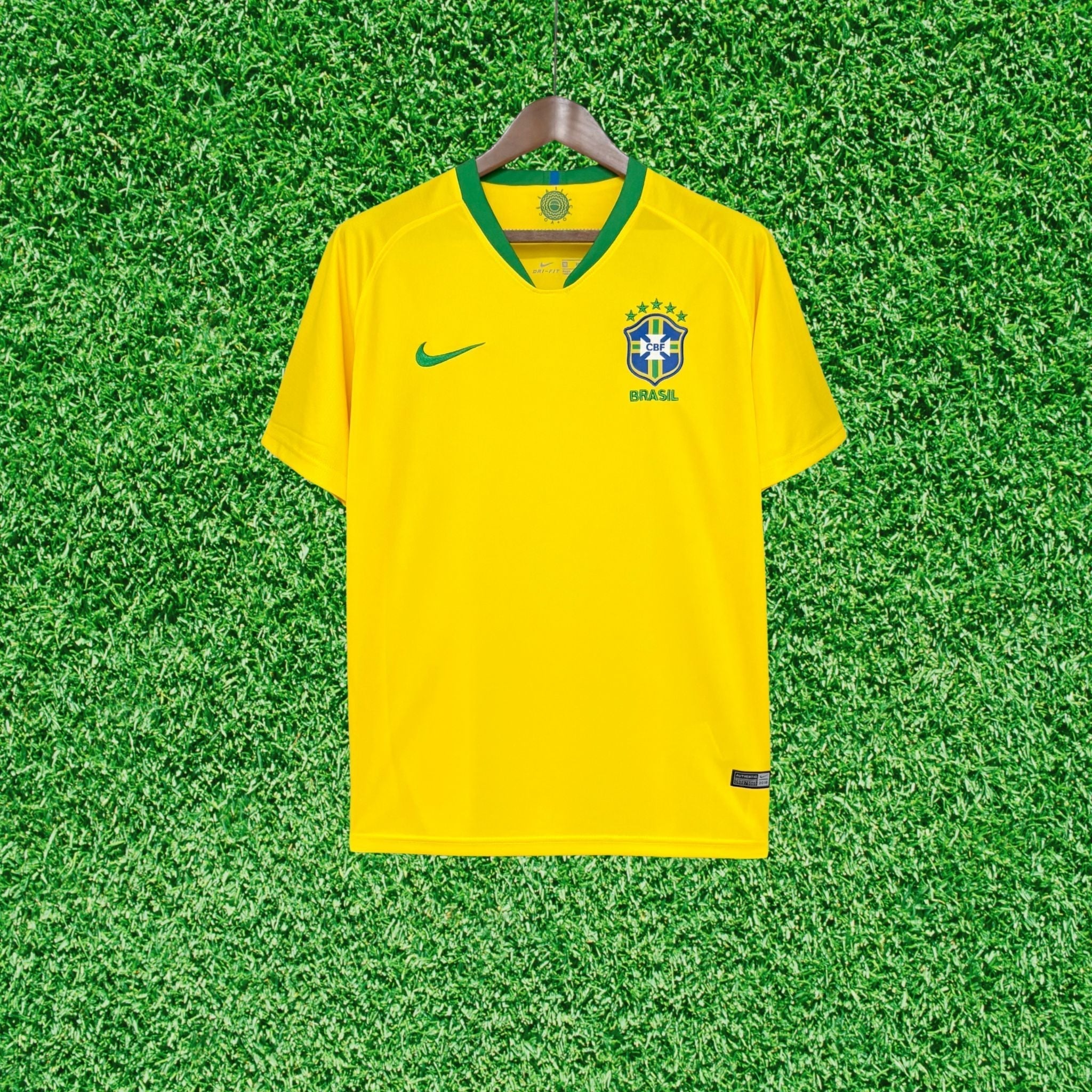 Camisa Brasil I 2018 Retrô