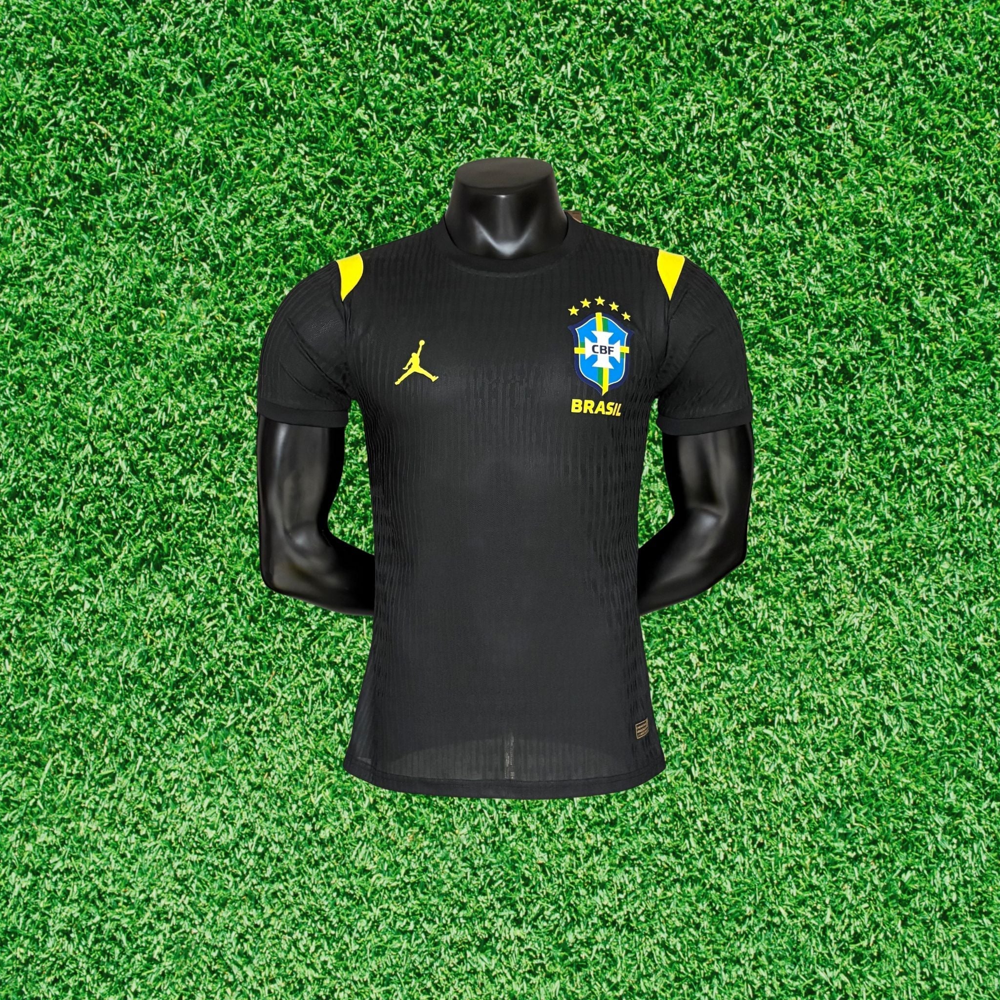 Camisa Brasil Treino Preta 2026 Jogador