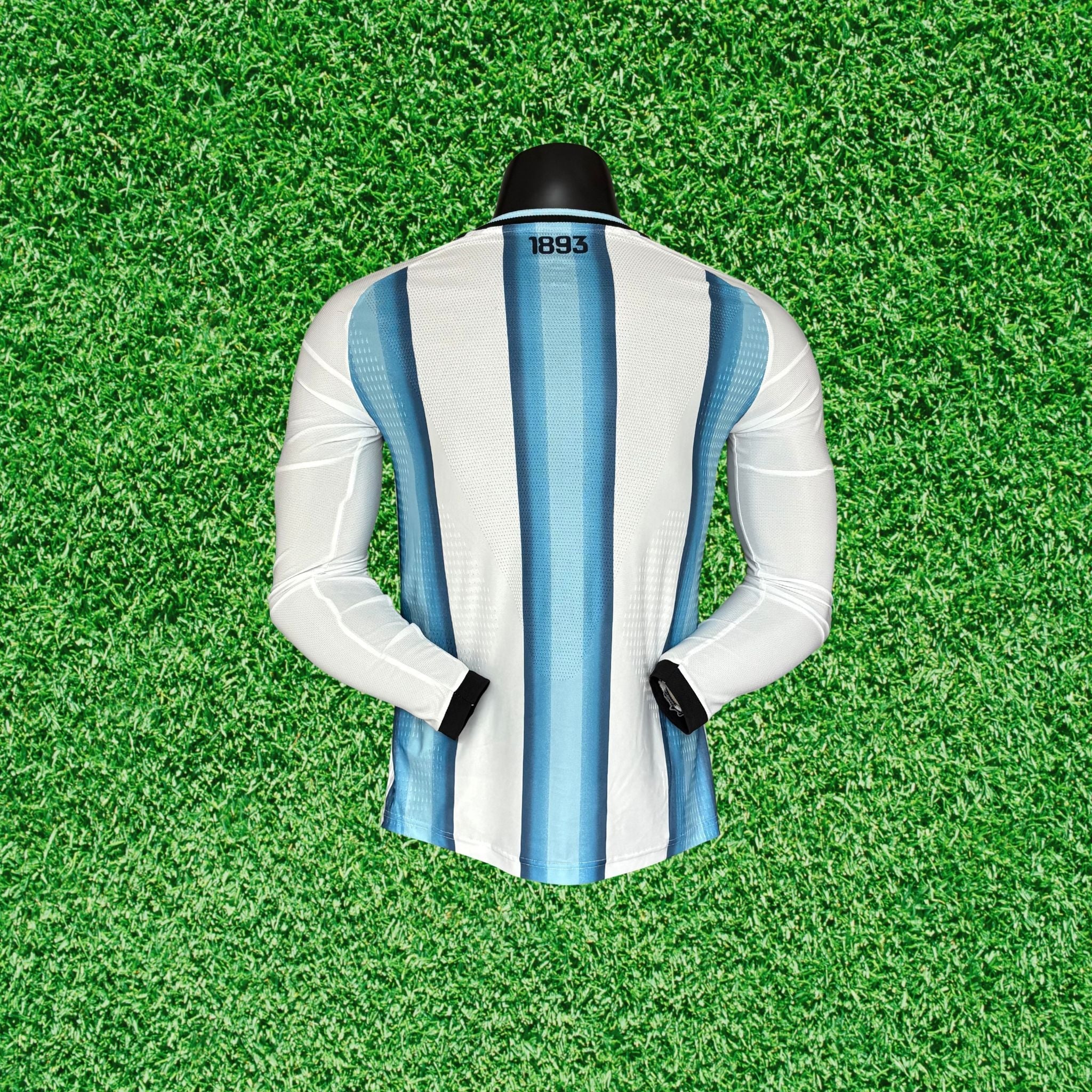 Camisa Argentina I 2026 Jogador Manga Longa