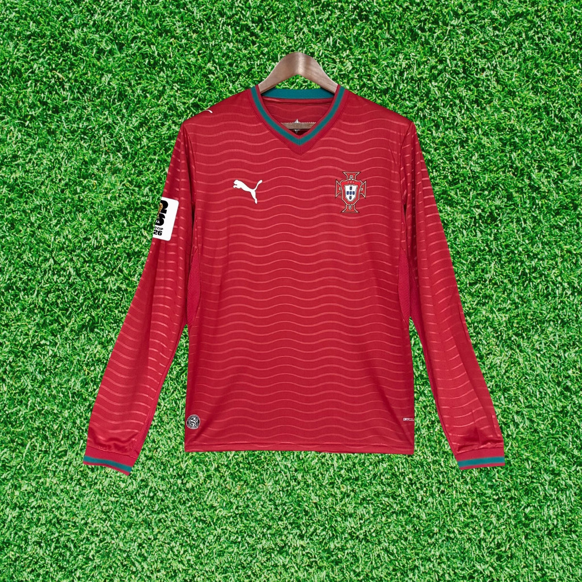 Camisa Portugal I 2026 Manga Longa