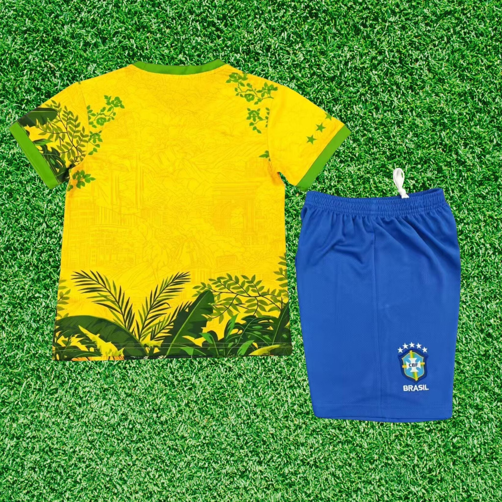 Kit Brasil Especial Amarela 2026 Infantil