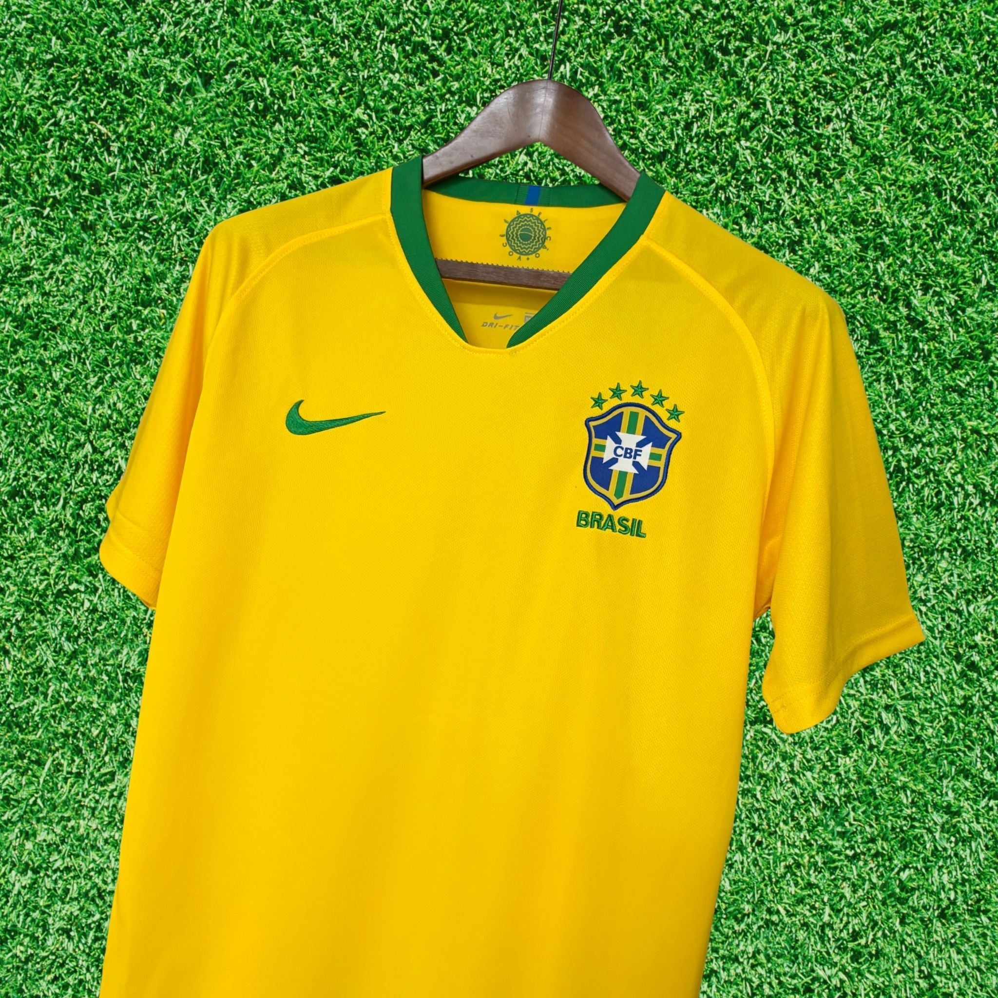 Camisa Brasil I 2018 Retrô