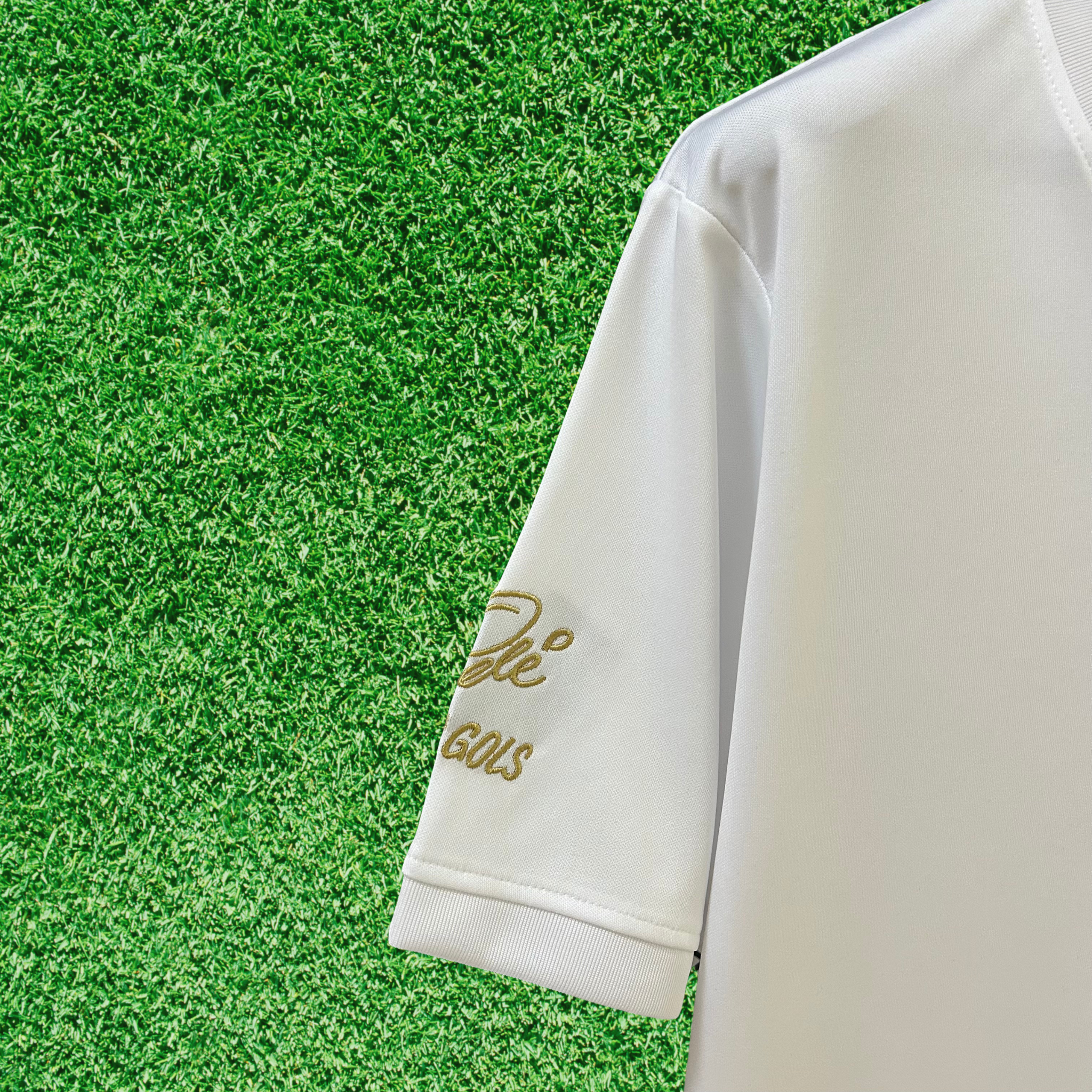 Camisa Santos Pelé Mil Gols Branca 25/26 Torcedor