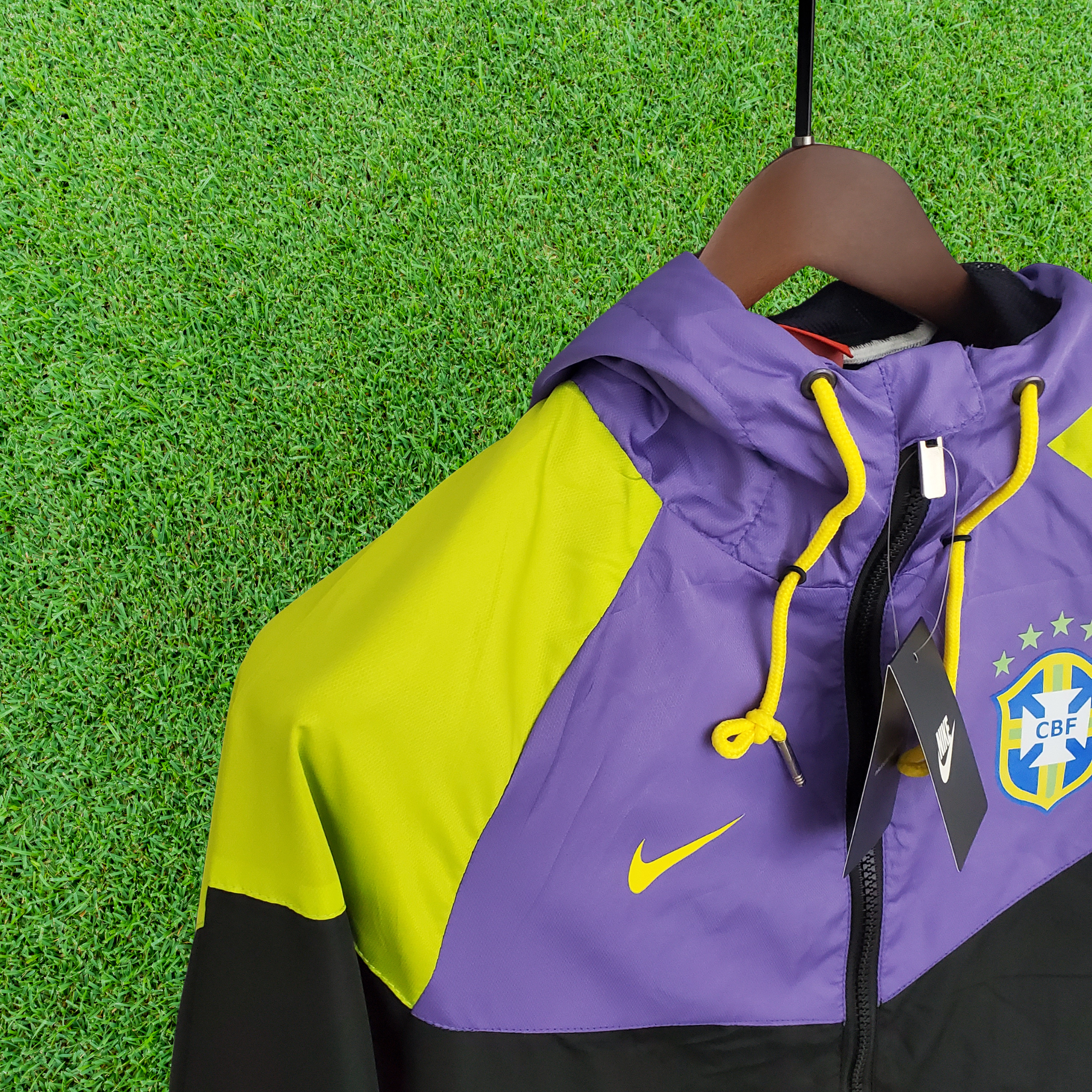Corta-Vento Brasil Roxo