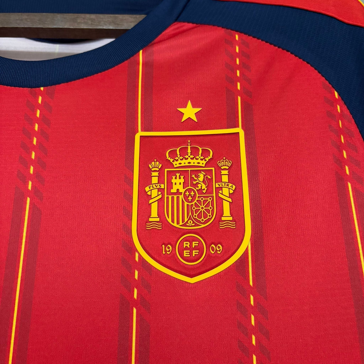 Camisa Espanha I 2026 Torcedor