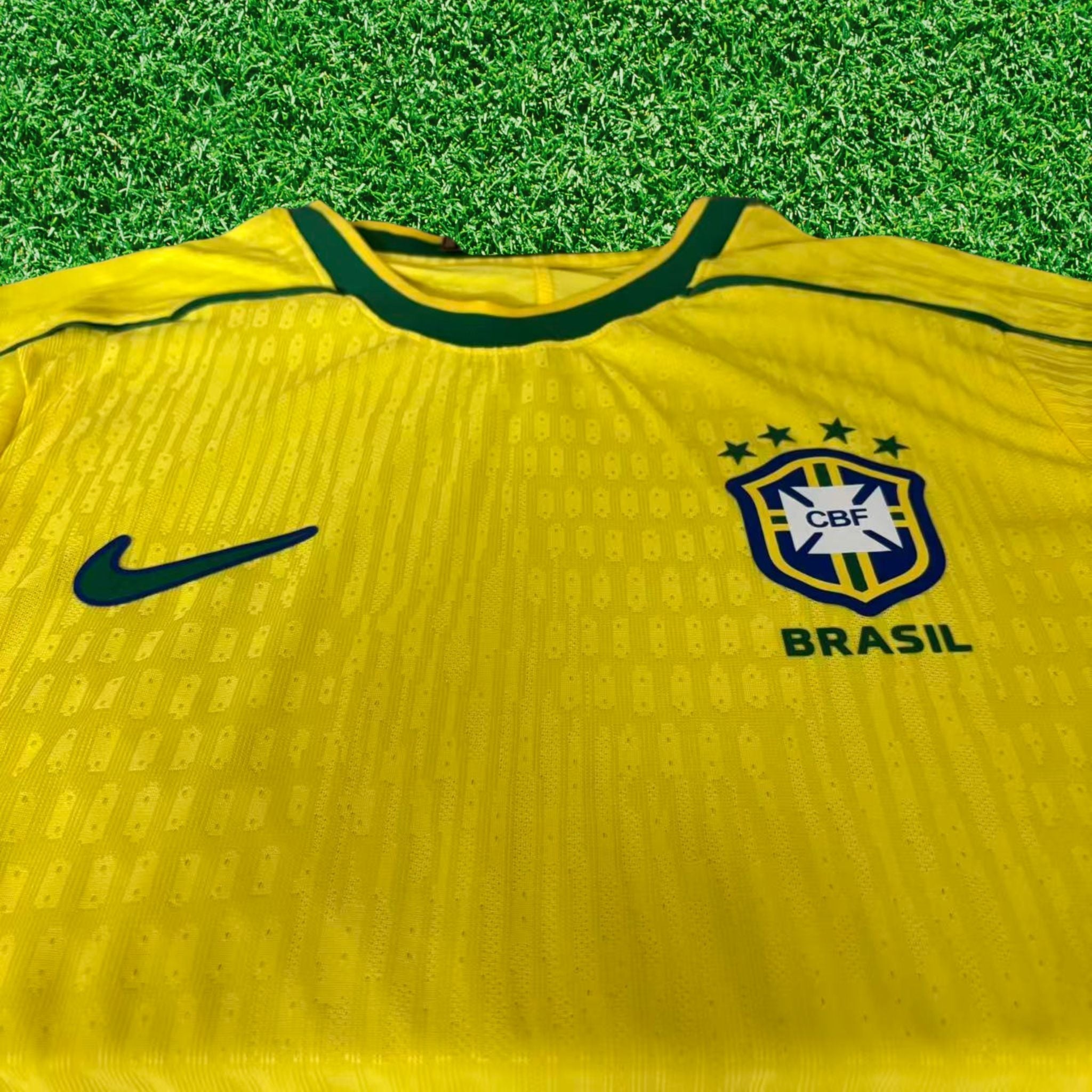 Camisa Brasil I 1998 Retrô Jogador