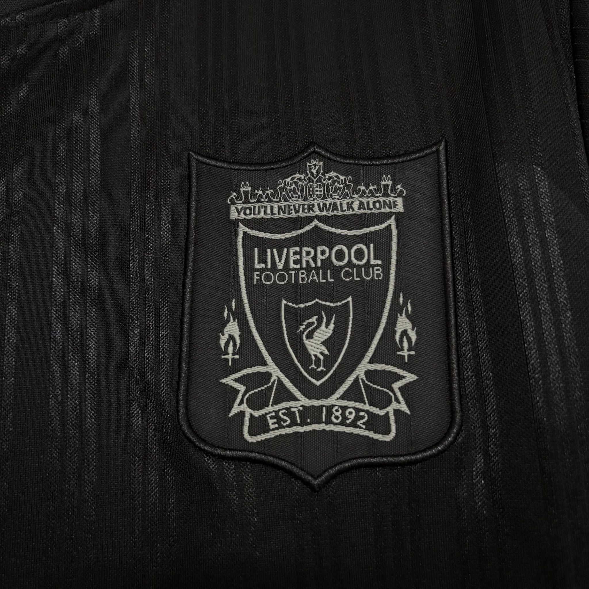 Camisa Liverpool FC Preta 95/96 Retrô