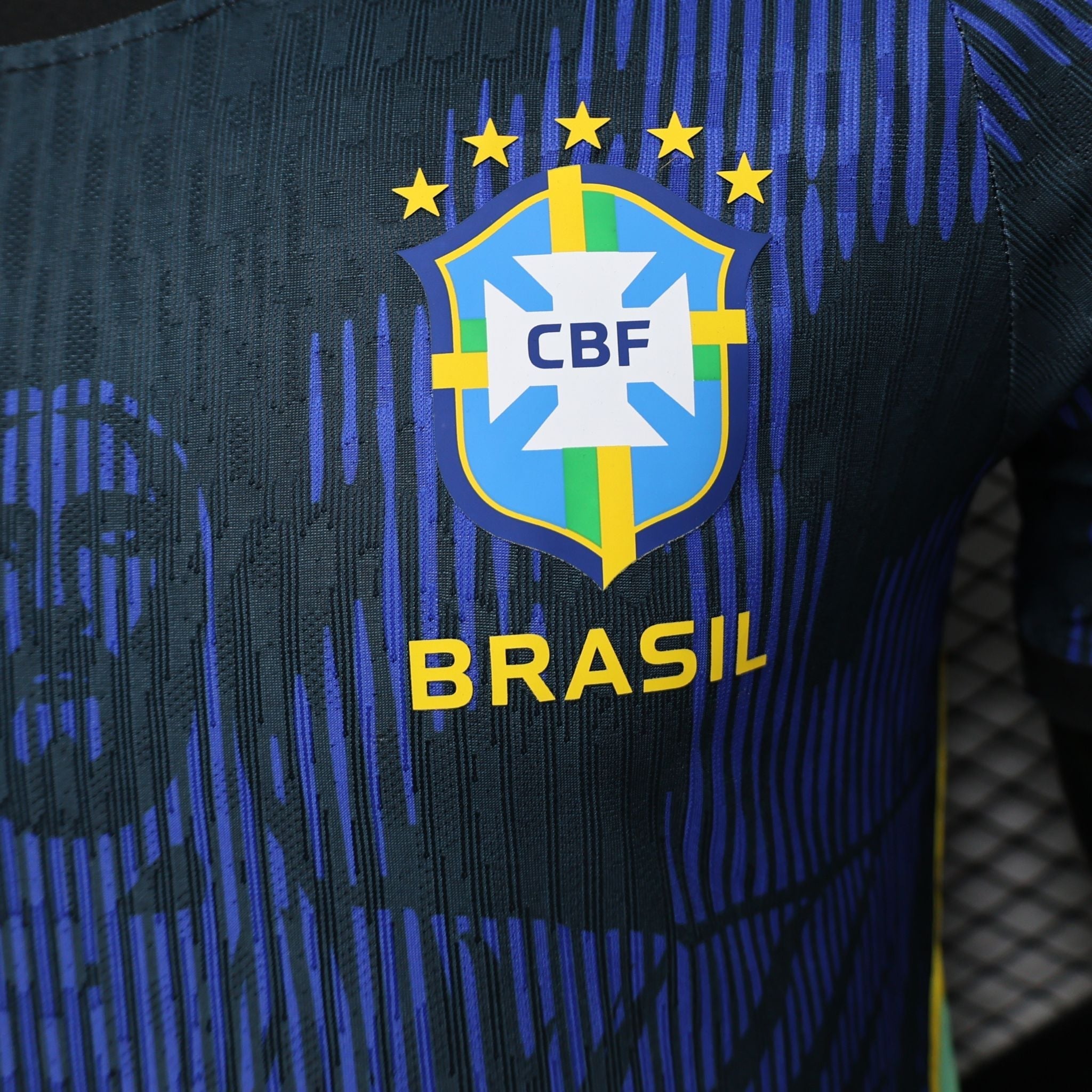 Camisa Brasil Especial Azul Cristo 2026 Jogador