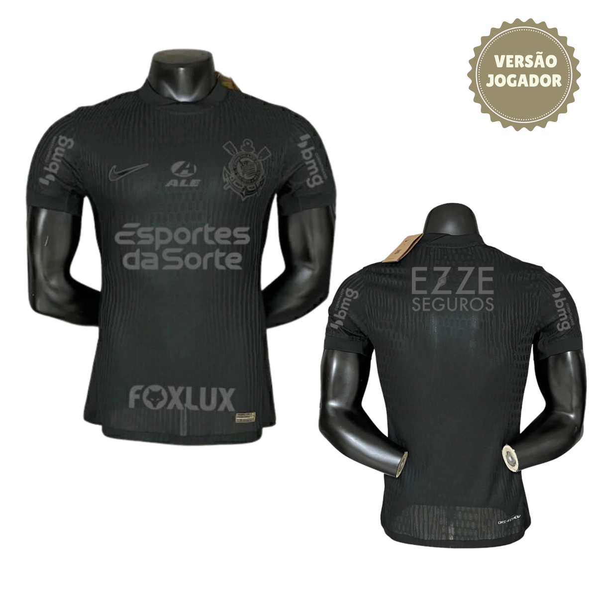 Camisa Corinthians All Black II 24/25 Jogador