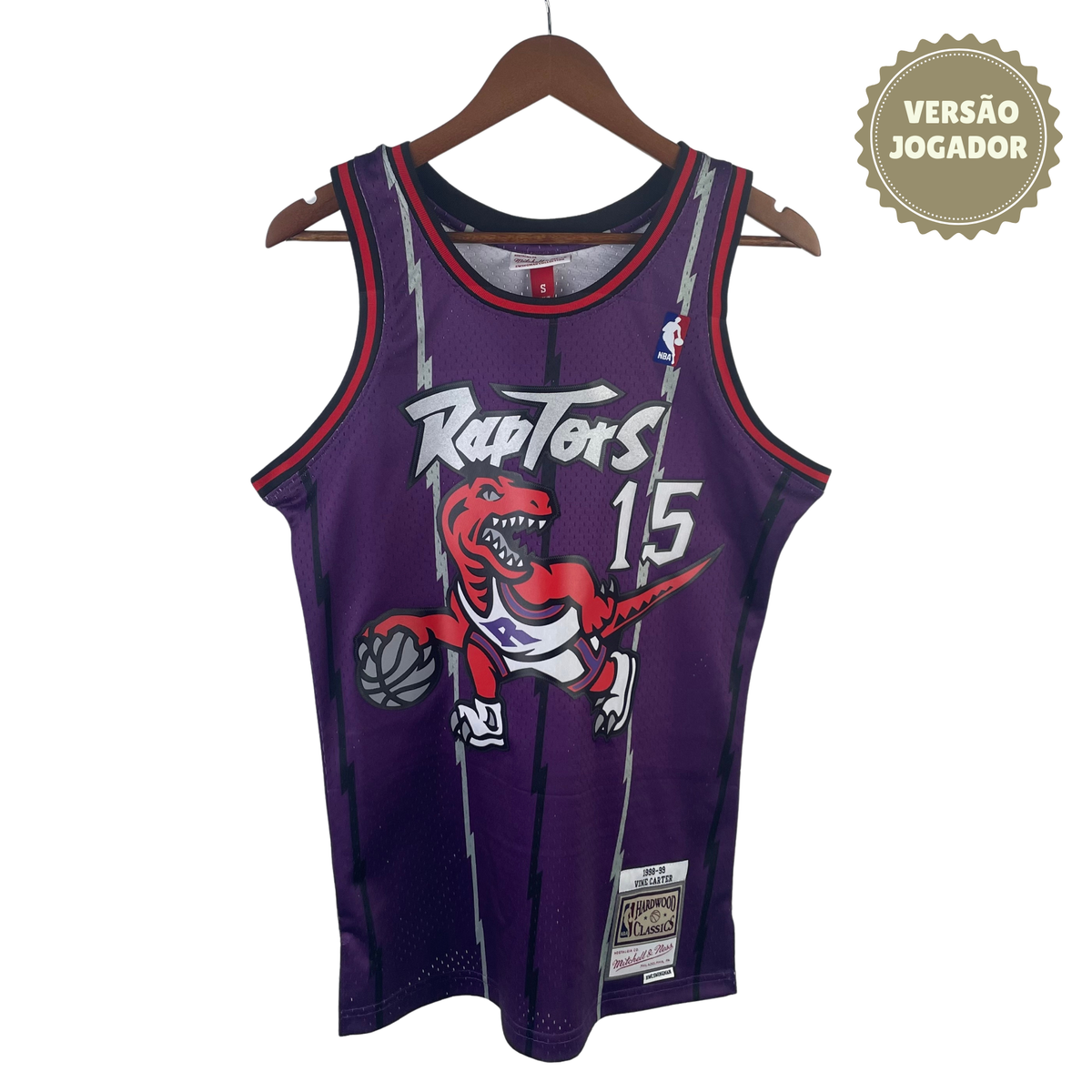 Camisa Toronto Raptors Carter Roxa 1998-99