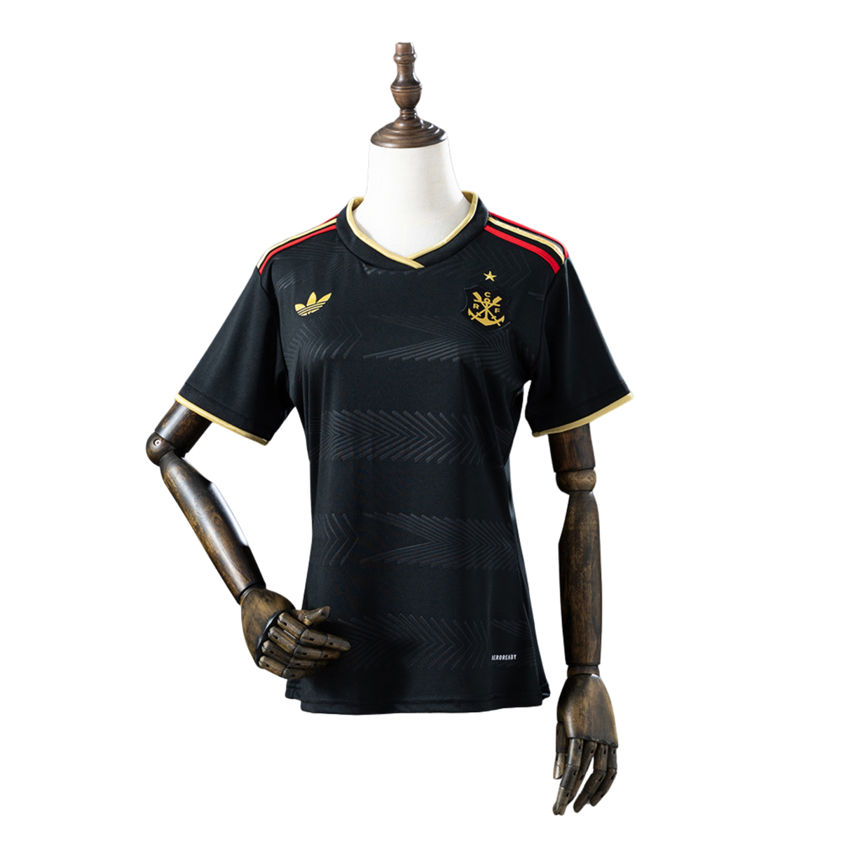 Camisa Flamengo Especial Preta 25/26 Feminina Torcedor