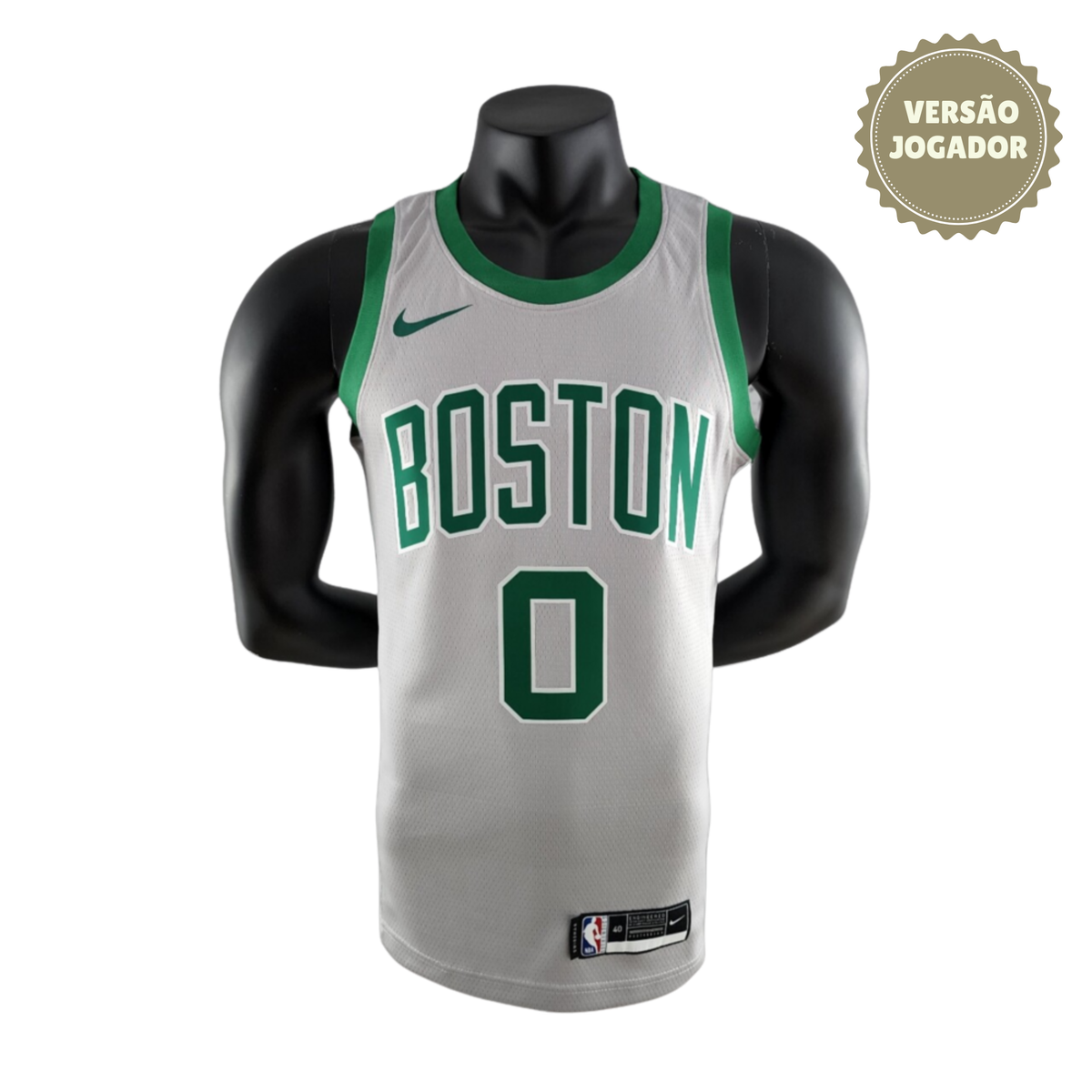 Camisa Boston Celtics Cinza #0 Tatum