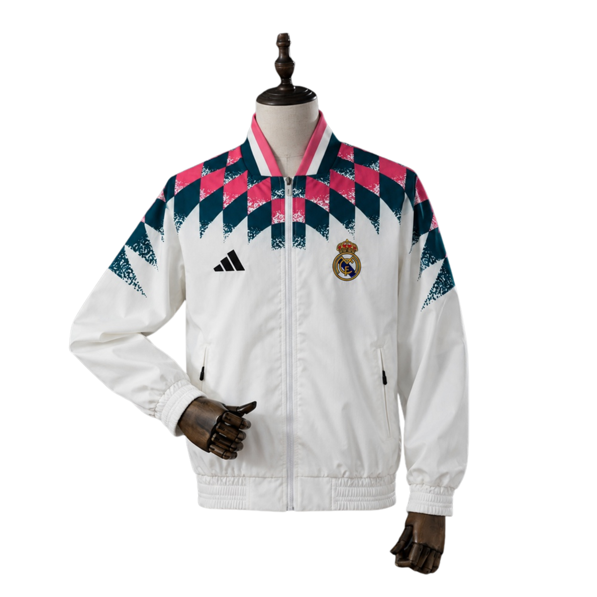 Corta-Vento Real Madrid Branco 26/27