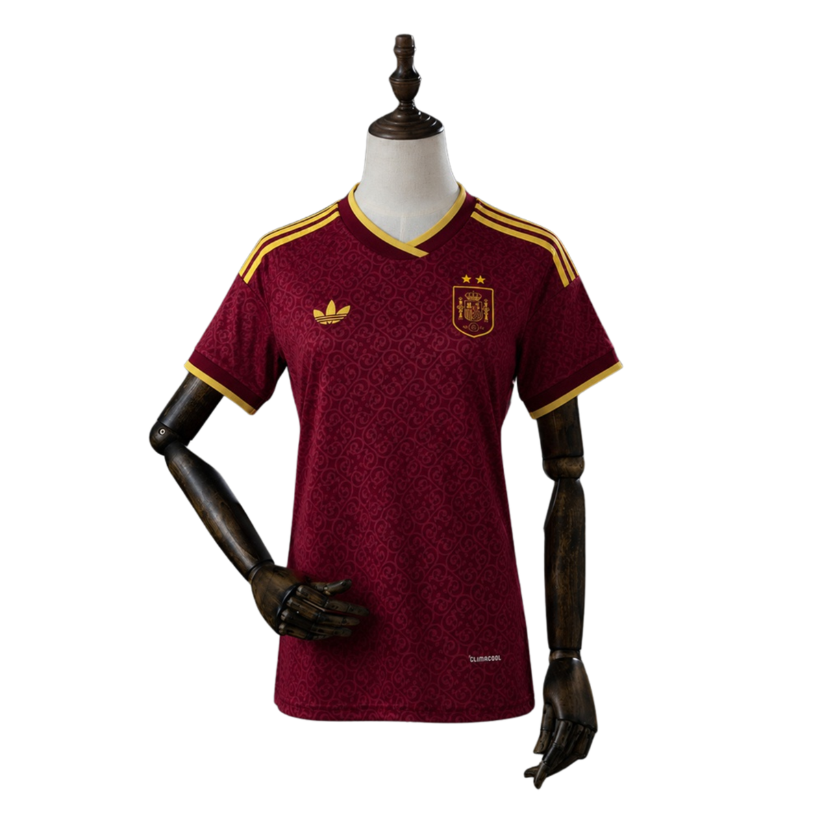 Camisa Espanha I 2 Estrelas 2026 Feminina Torcedor