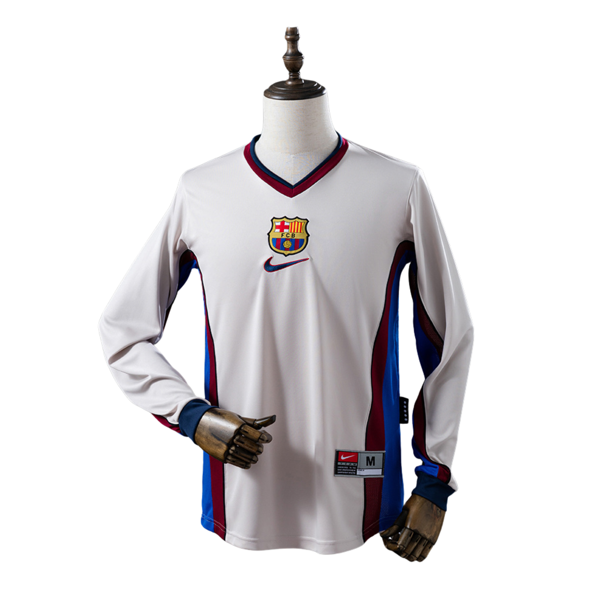 Camisa Barcelona II Retrô 98/99 Manga Long