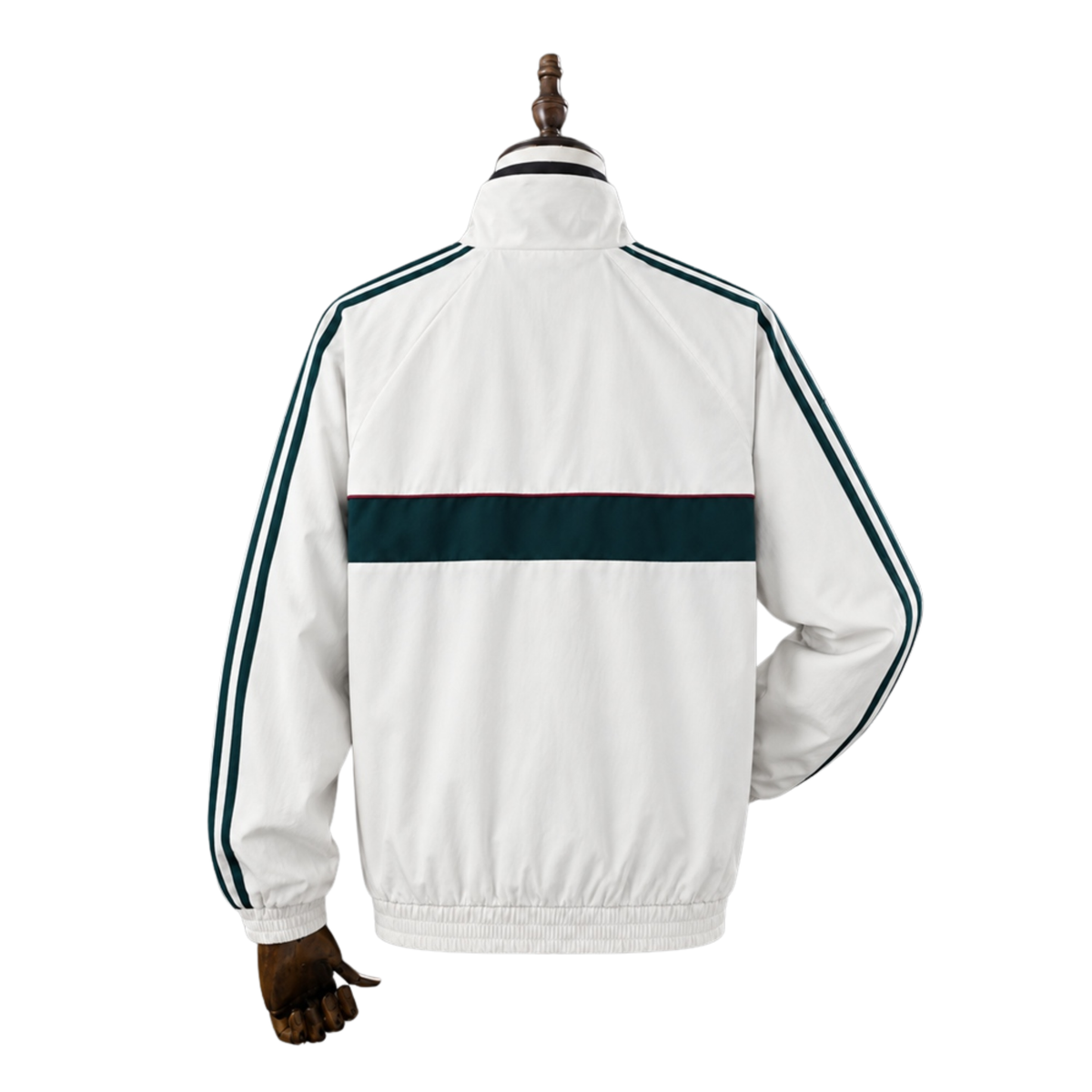 Corta-Vento Real Madrid Branca/Verde 26/27