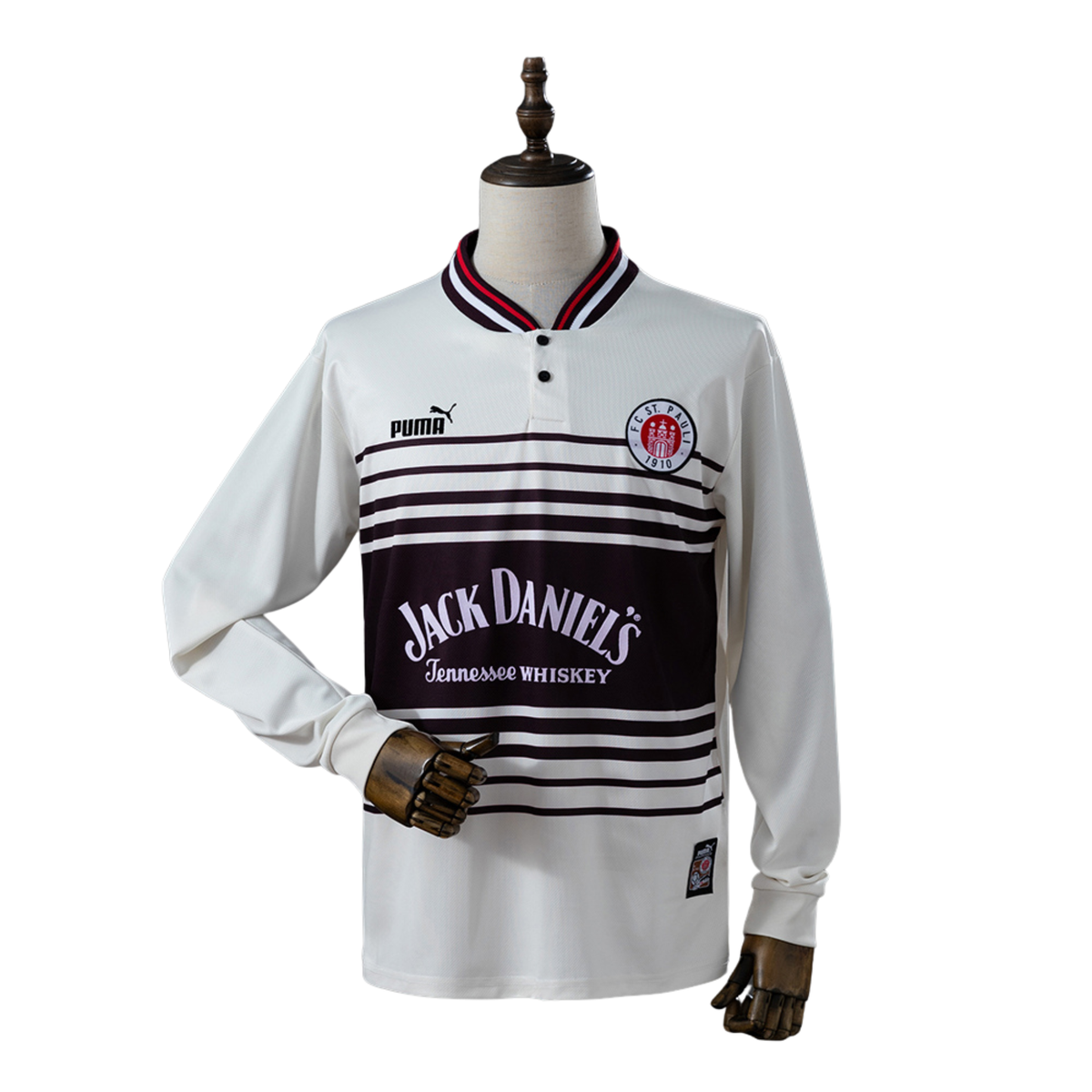 Camisa St. Pauli 97/98 I Retrô Manga Longa