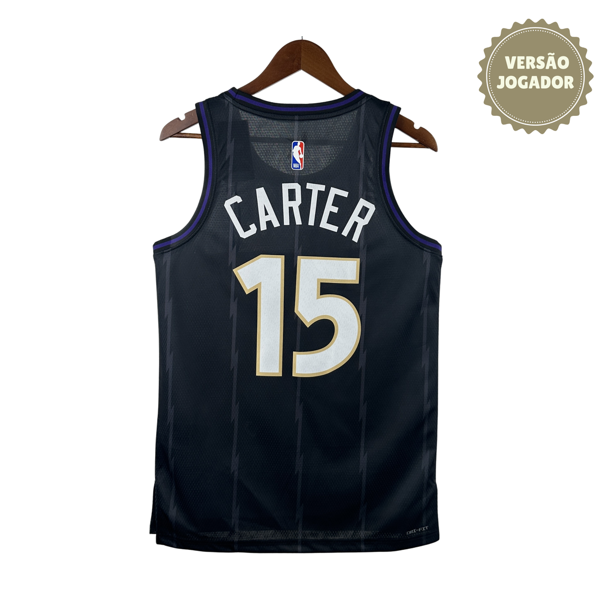 Camisa Toronto Raptors 2024-25 | #15 Carter Preta