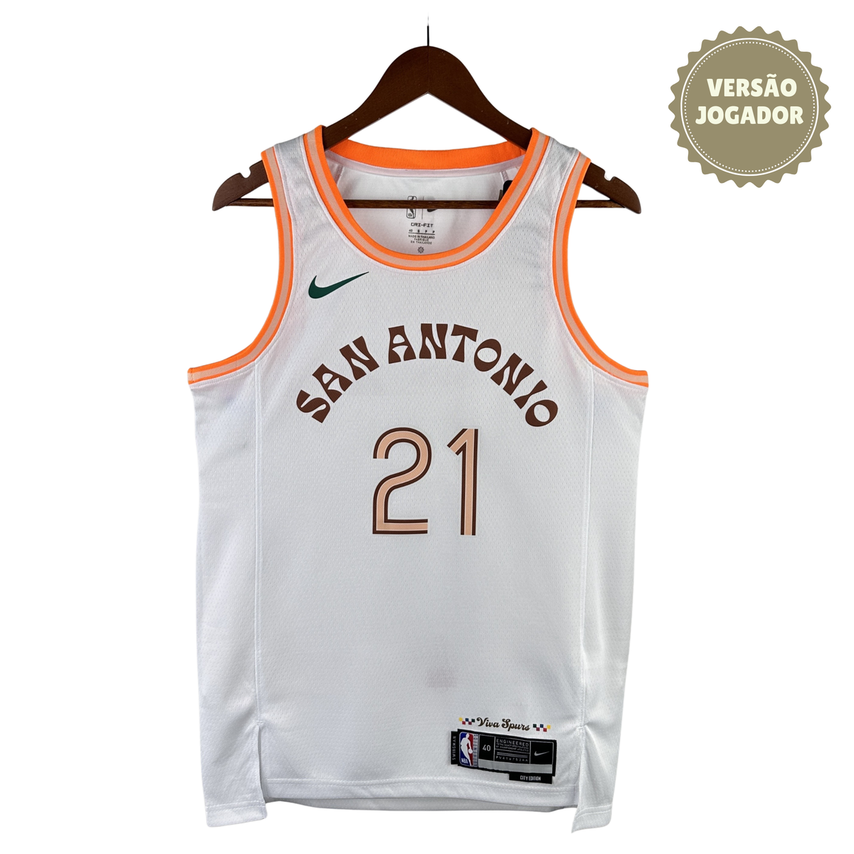 Camisa San Antonio Spurs 2024 #21 Duncan