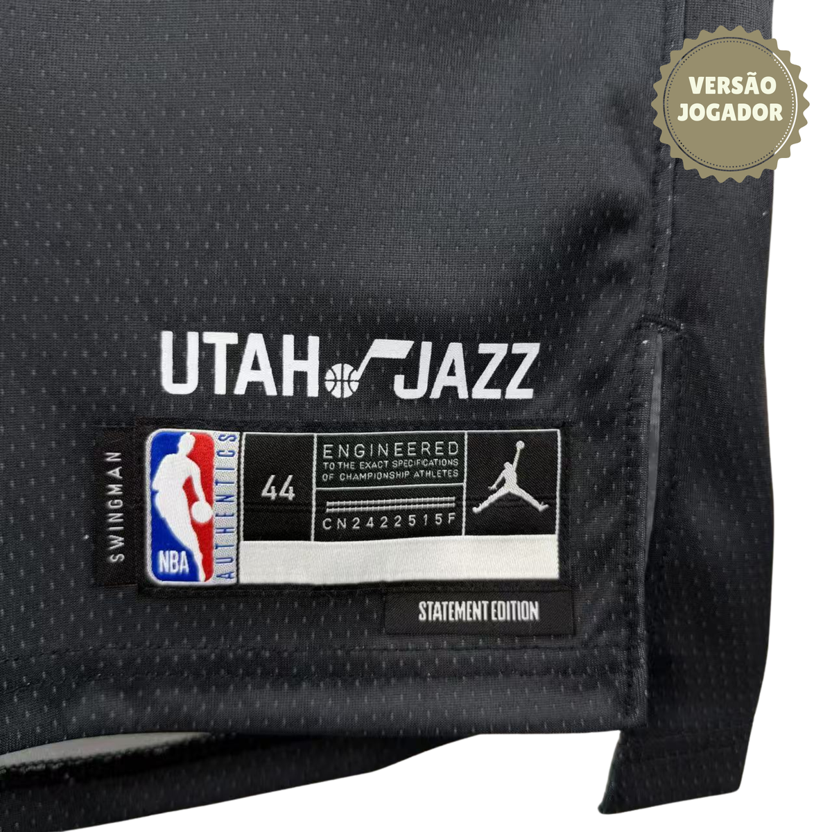 Camisa Utah Jazz 26th | #00 Clarkson Jogador Preta