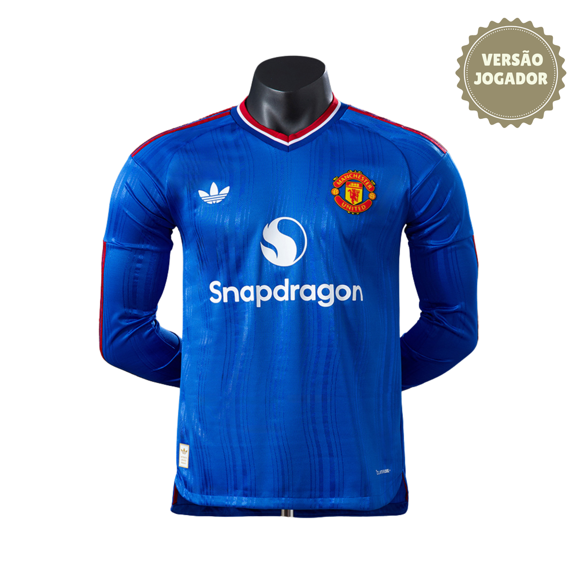 Camisa Manchester United II 26/27 Jogador Manga Longa
