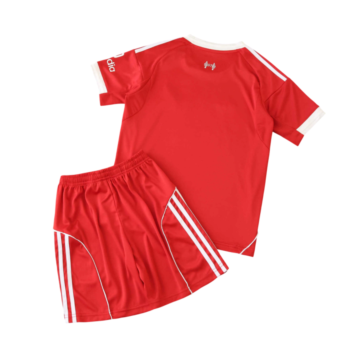 Kit Liverpool F.C I 25/26 Infantil Vermelho