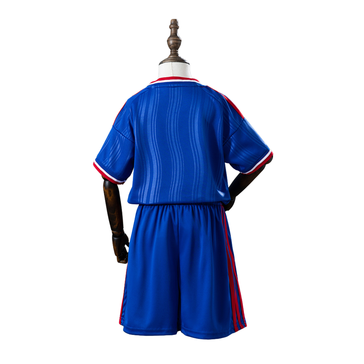 Kit Manchester United II 26/27 Infantil Azul