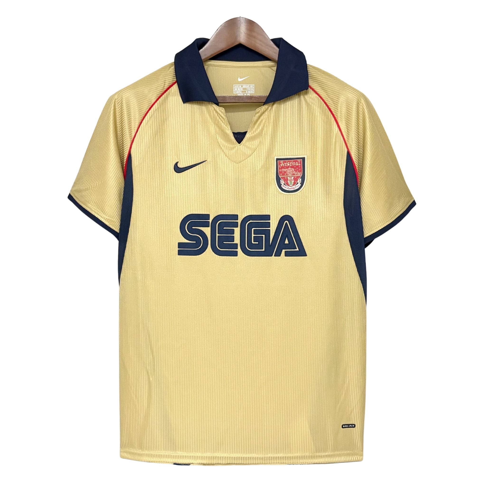 Camisa Arsenal II 01/02 Retrô