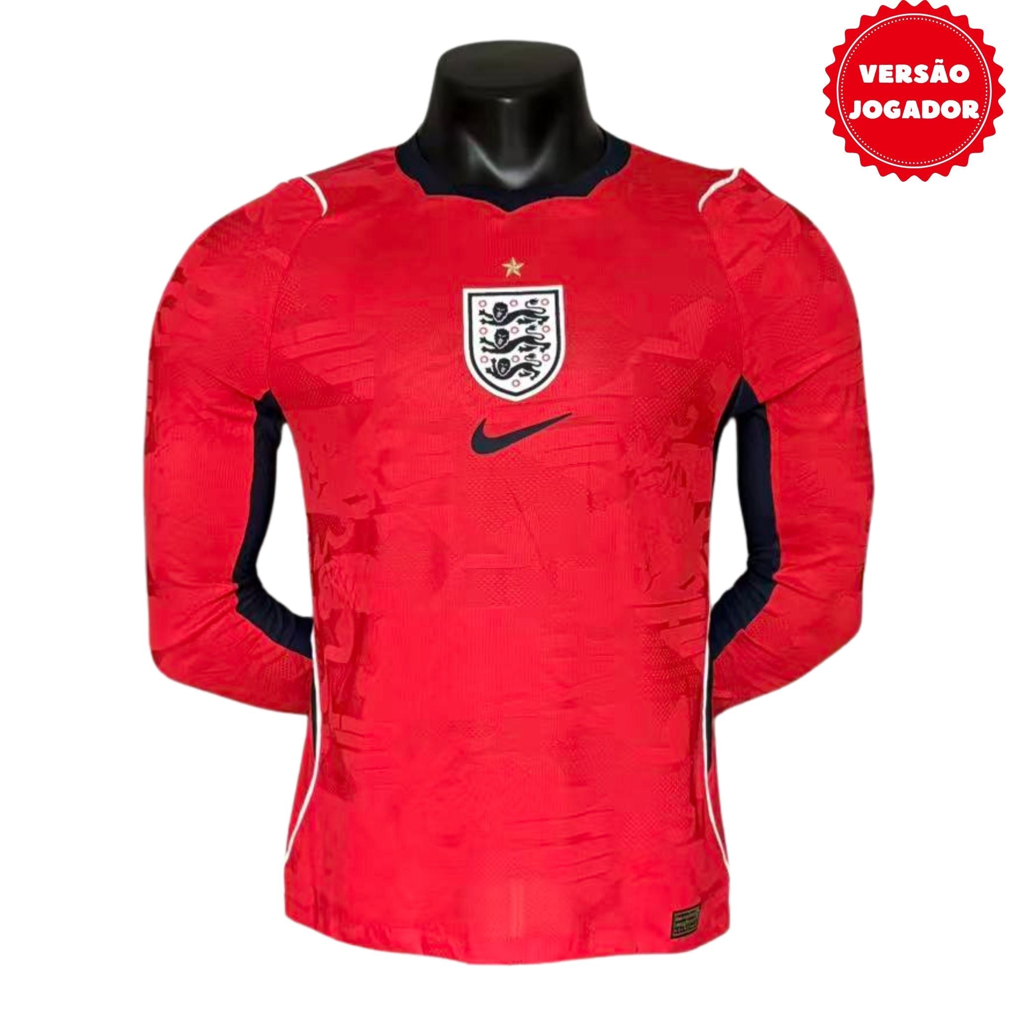 Camisa Inglaterra II 2026 Jogador Manga Longa