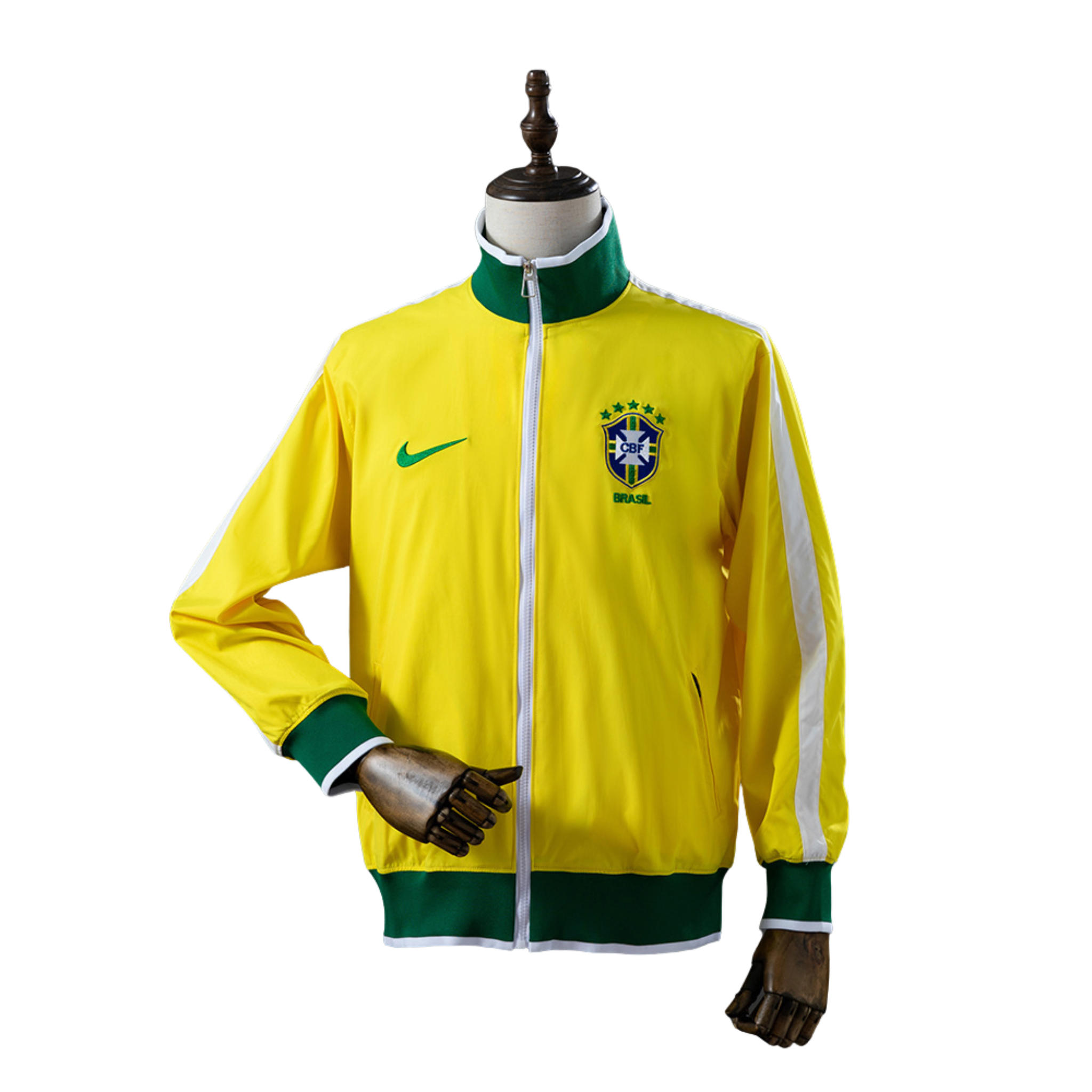 Corta-Vento Brasil Amarelo 10/11
