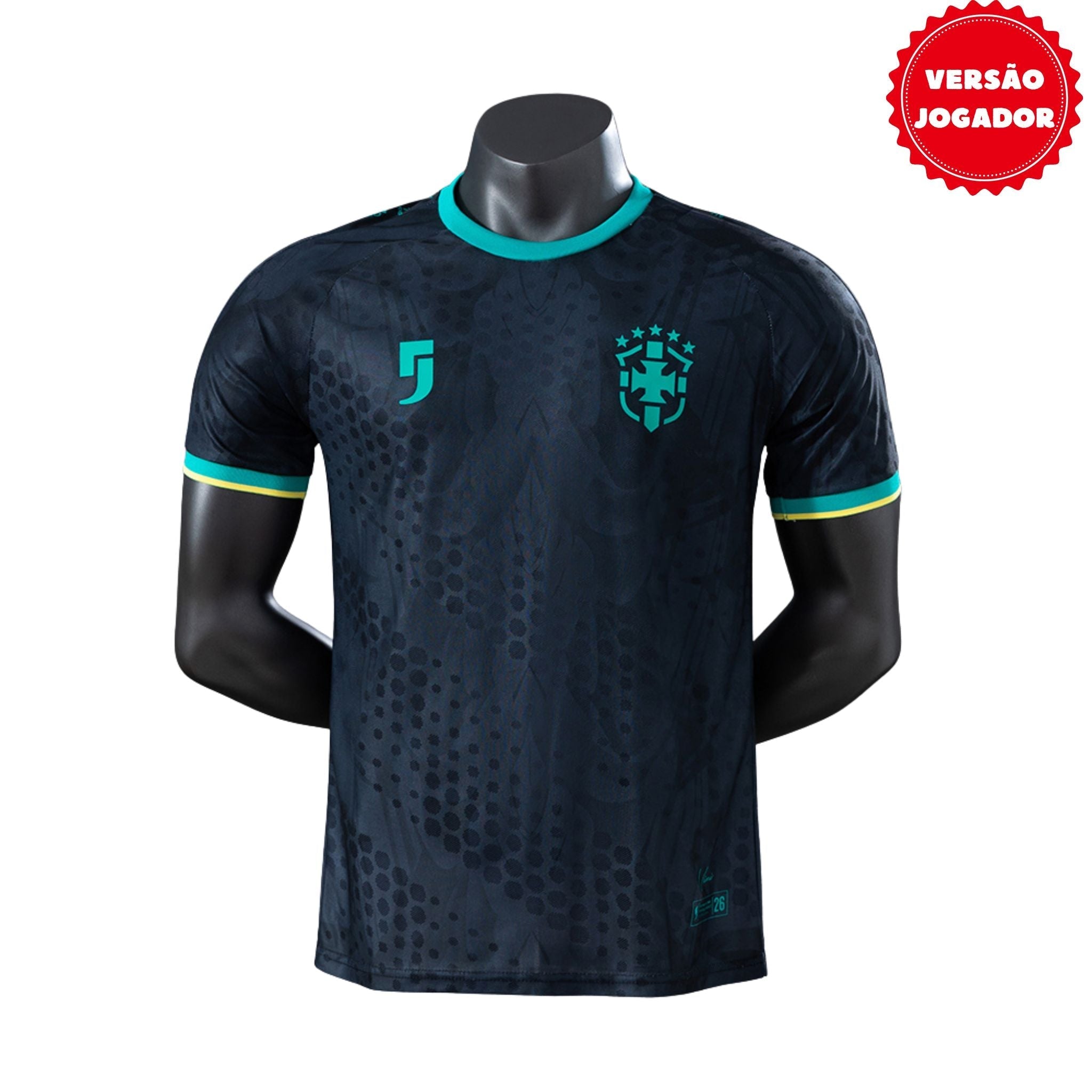 Camisa Brasil Especial Preta 2026 Jogador