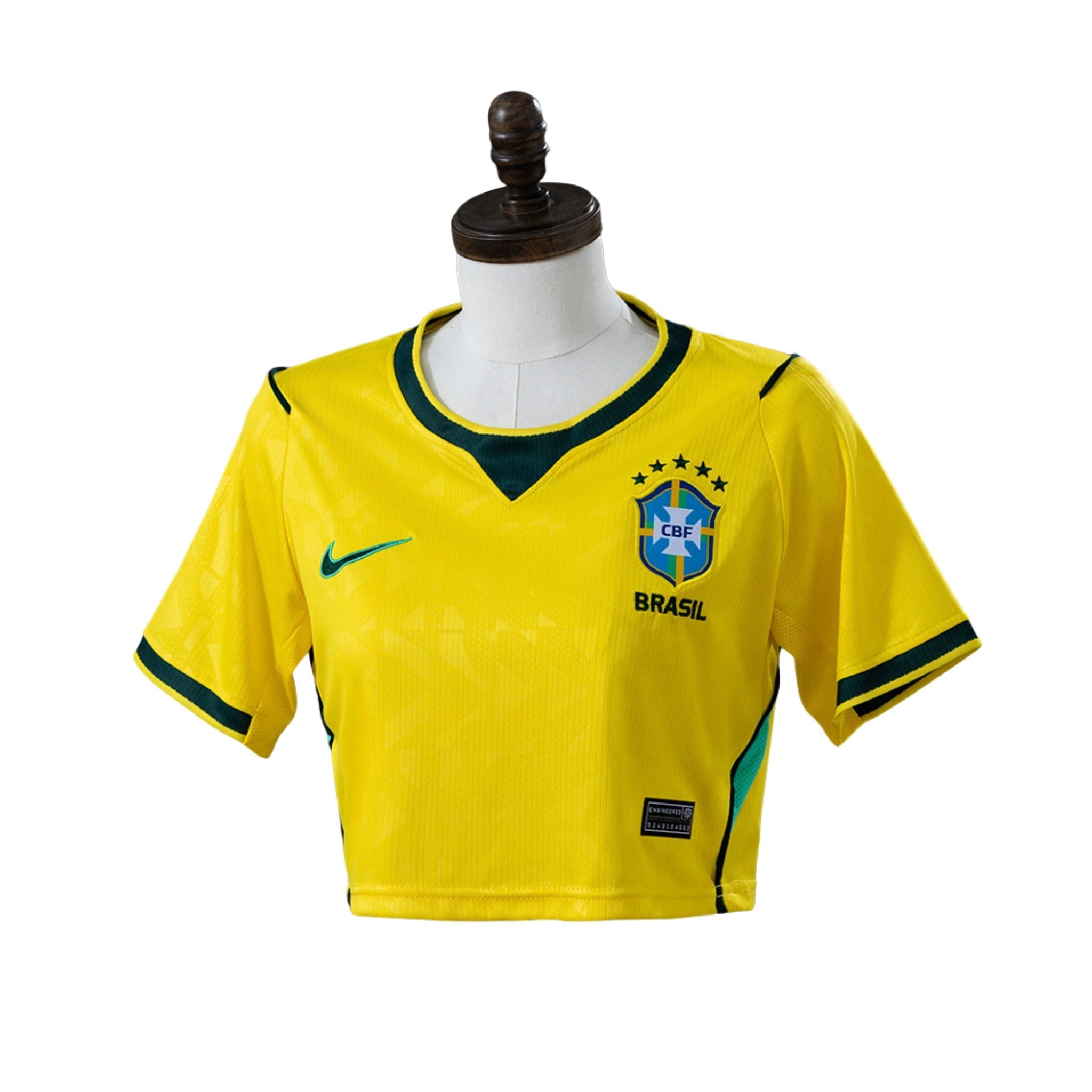 Cropped Brasil I 2026 Feminina Torcedor