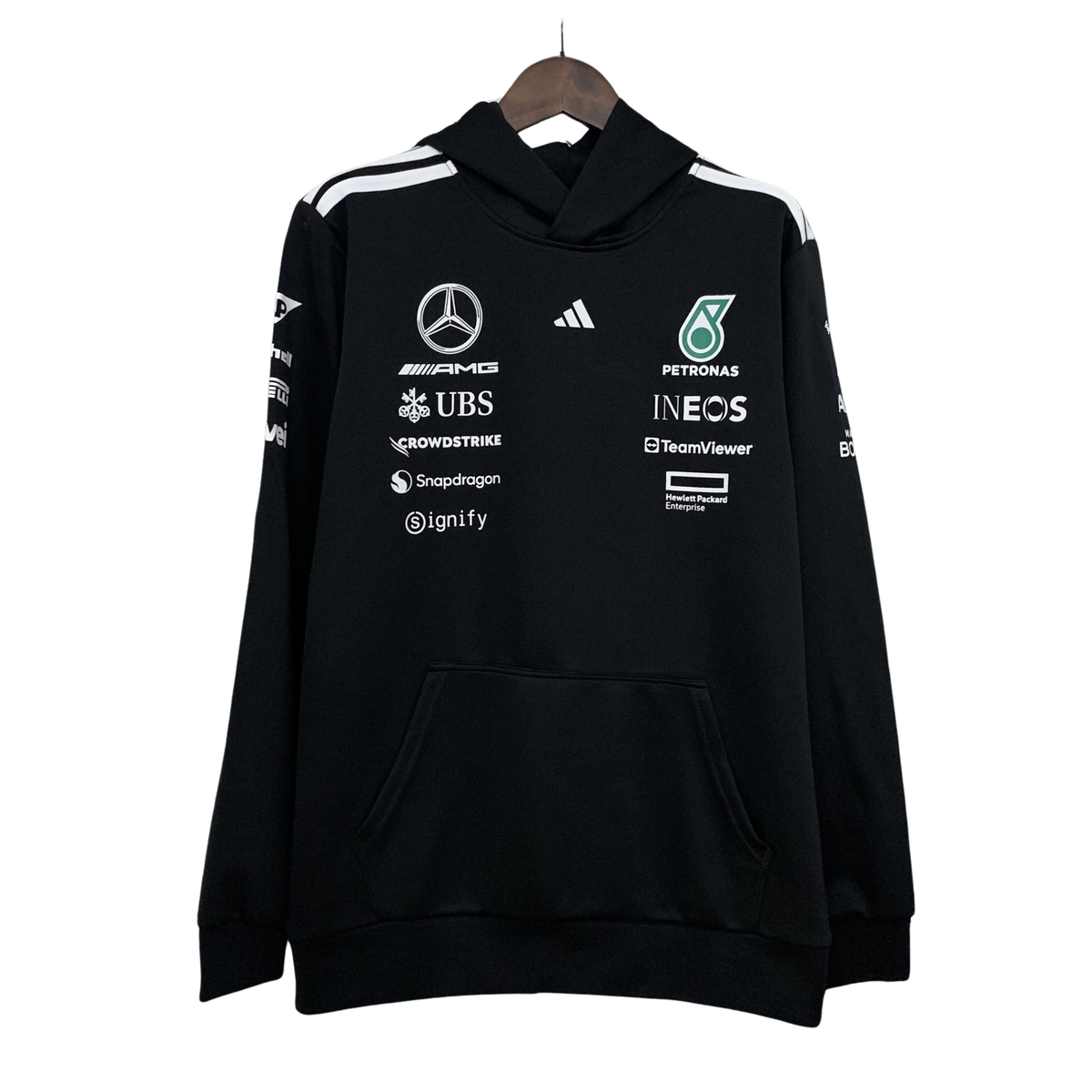 Moletom Mercedes-AMG 2025 Petronas Preto Racing