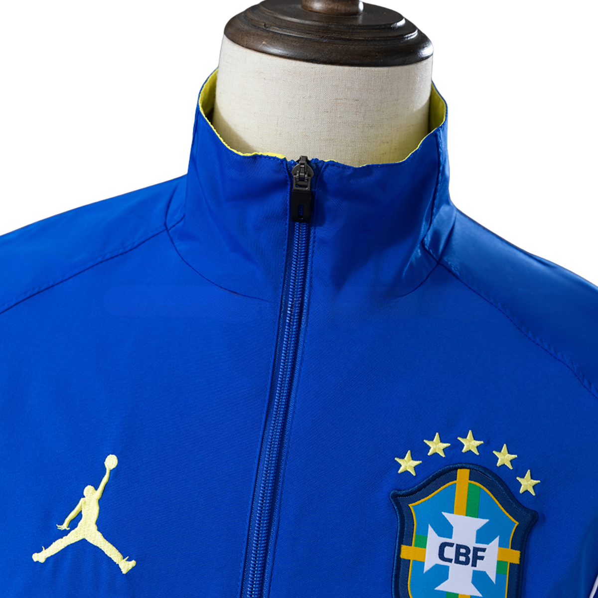 Corta-Vento Brasil 2026 Azul