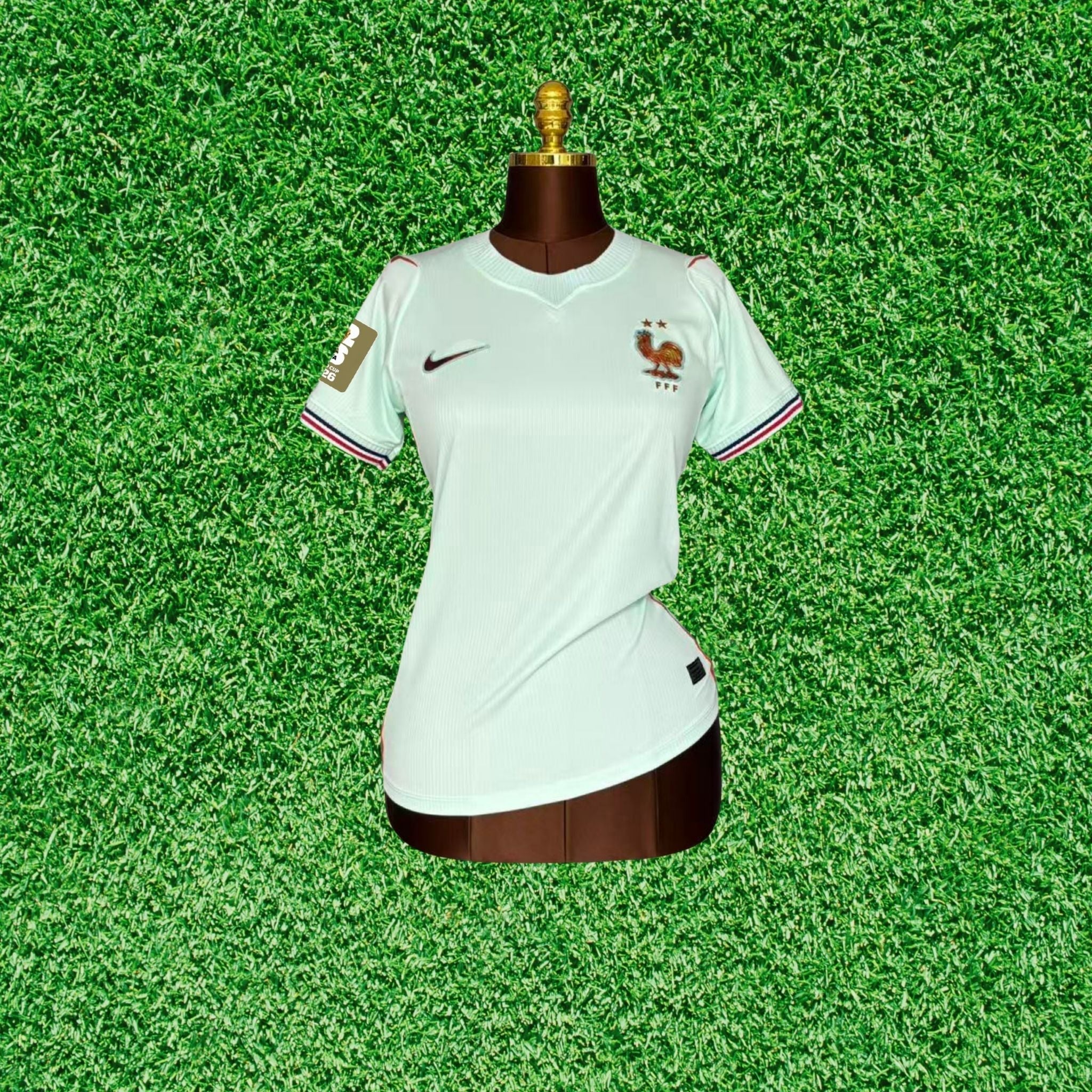 Camisa França II 2026 Feminina Torcedor