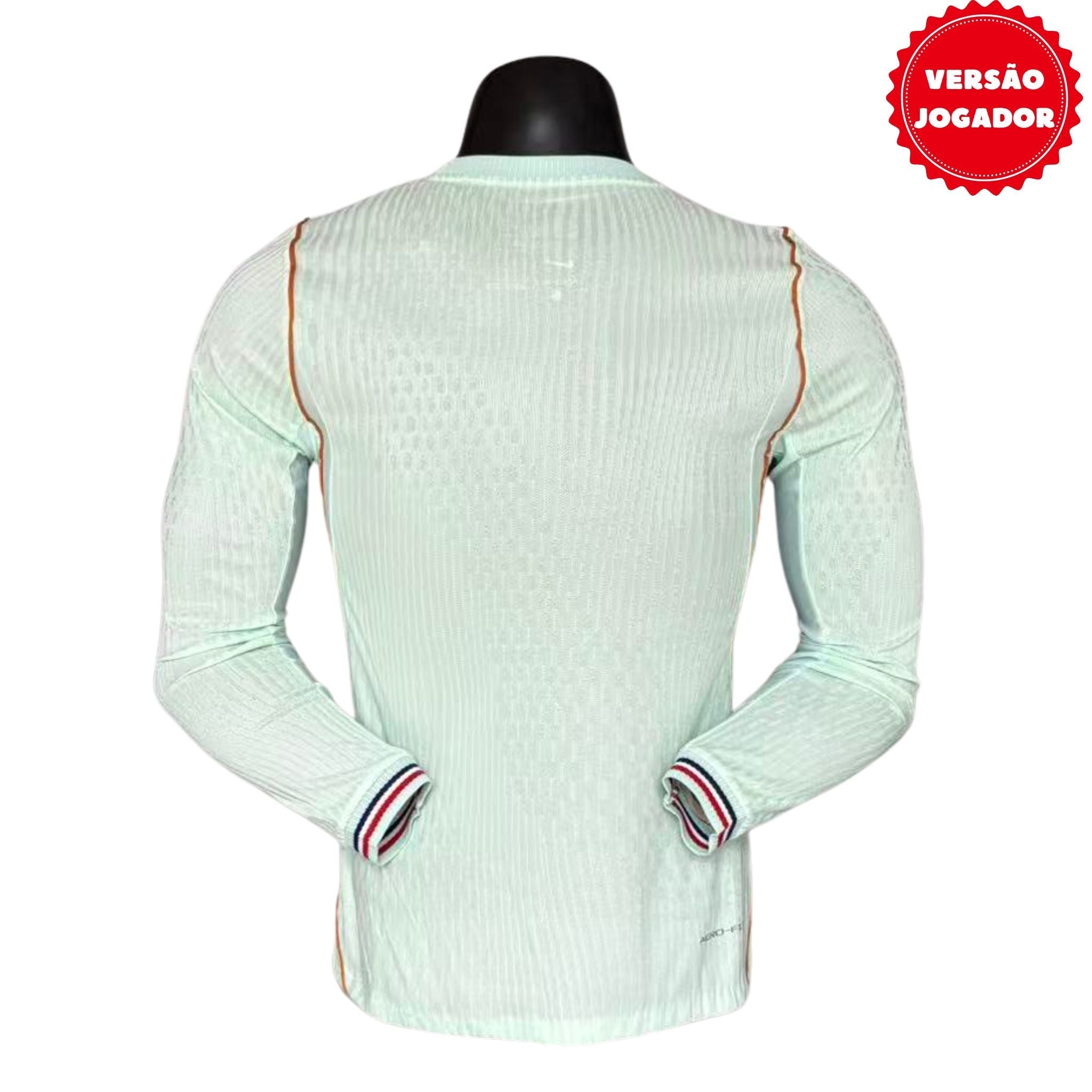 Camisa França II 2026 Jogador Manga Longa