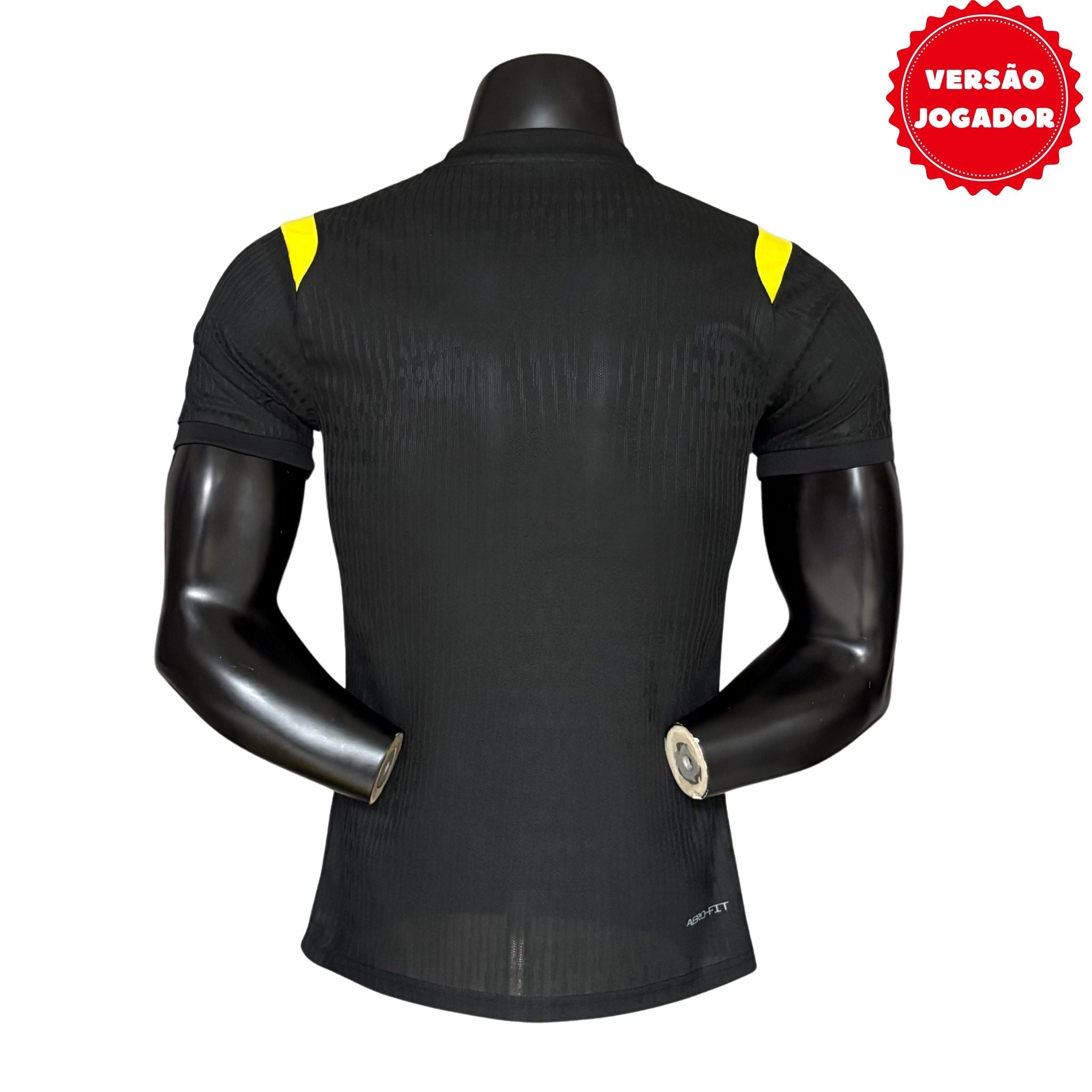 Camisa Brasil Treino Preta 2026 Jogador