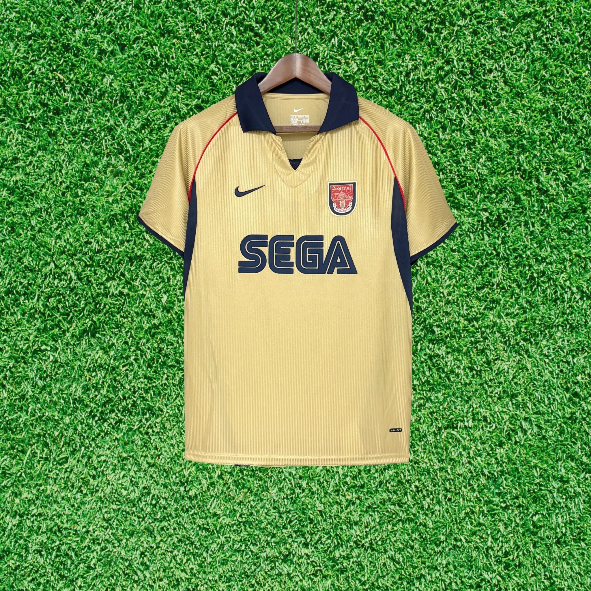 Camisa Arsenal II 01/02 Retrô
