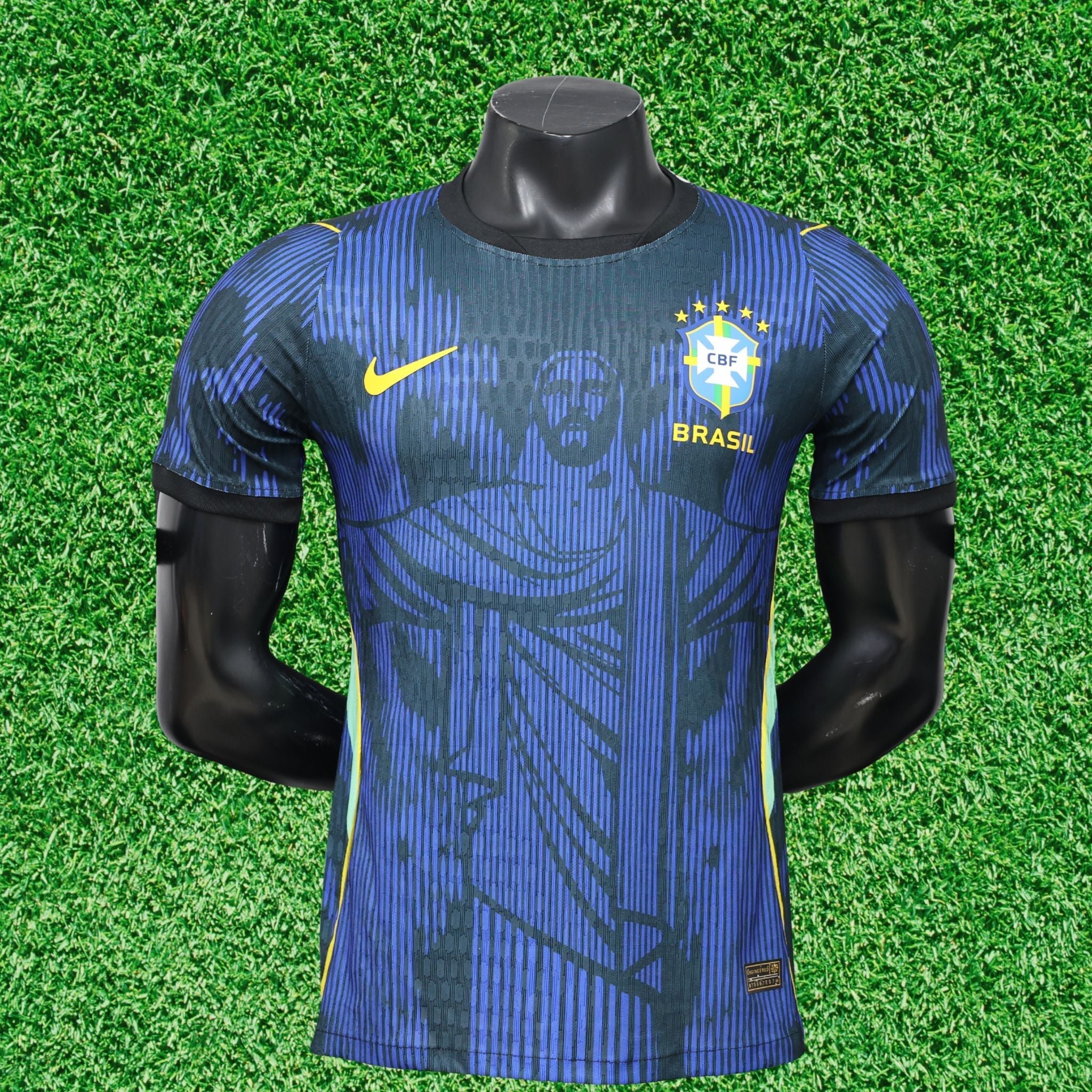Camisa Brasil Especial Azul Cristo 2026 Jogador
