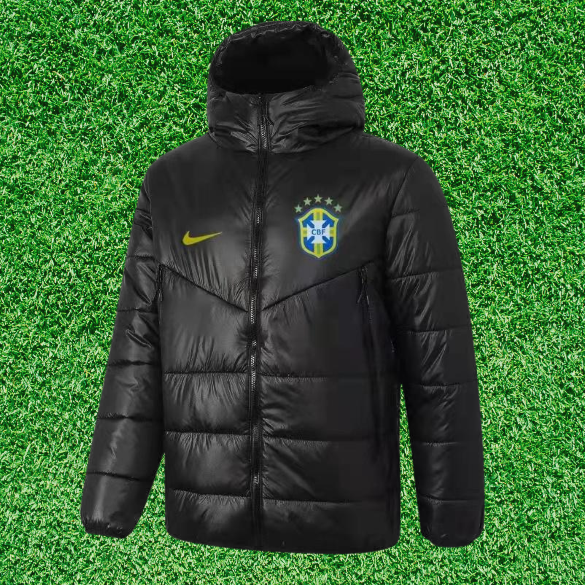 Jaqueta Brasil Preta Bobojaco