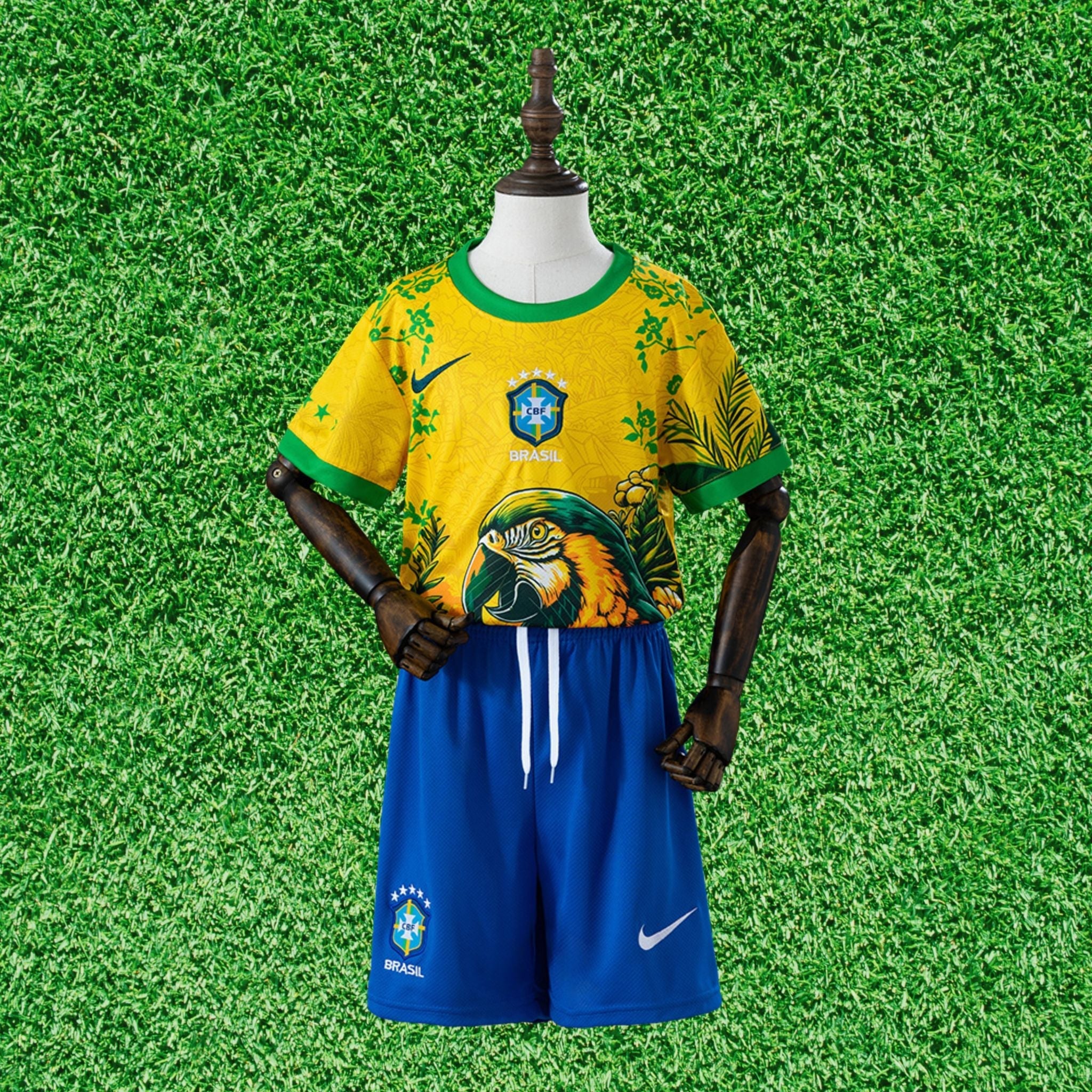 Kit Brasil Especial Amarela 2026 Infantil