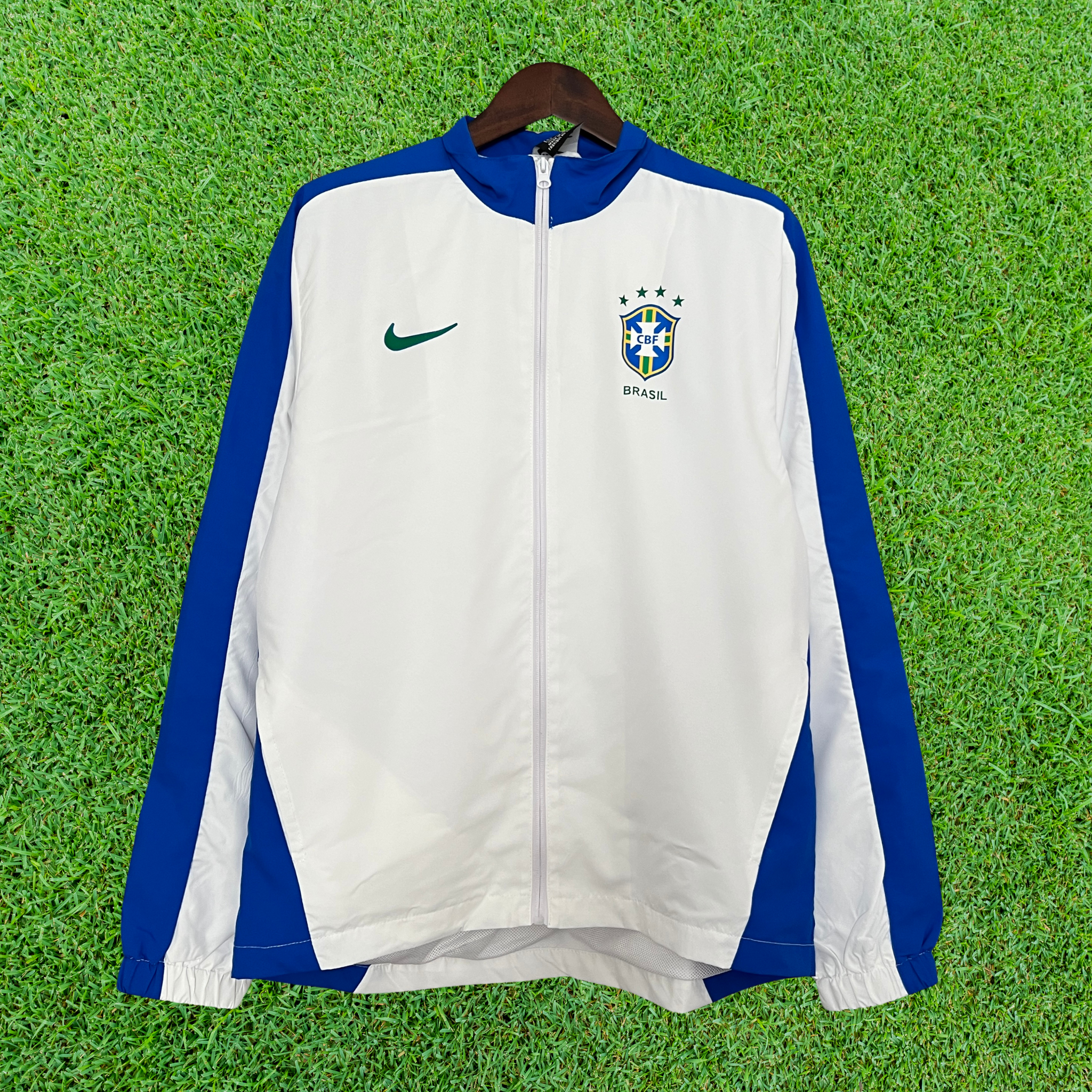 Corta-Vento Brasil Branco