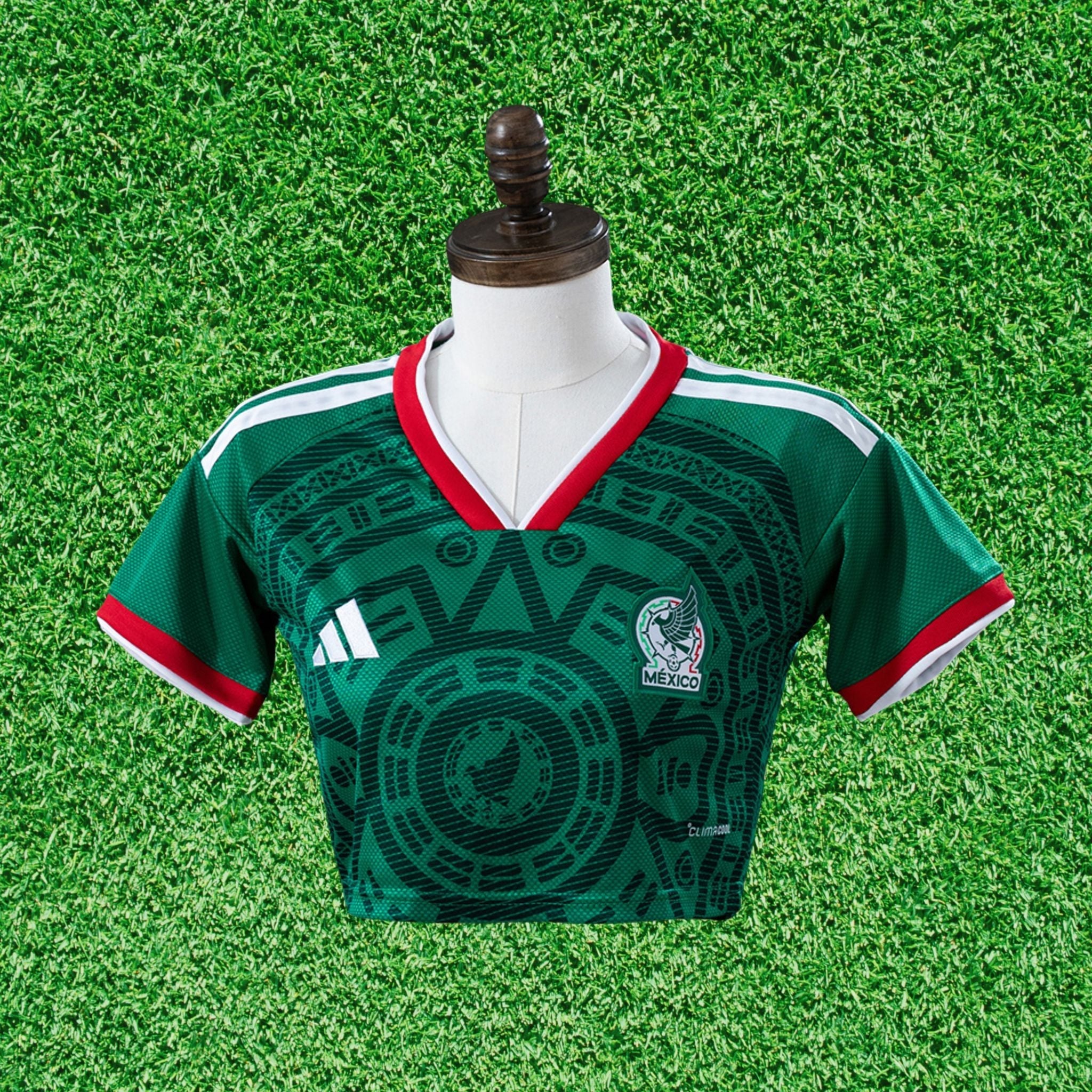 Cropped Mexico I 2026 Feminina Torcedor
