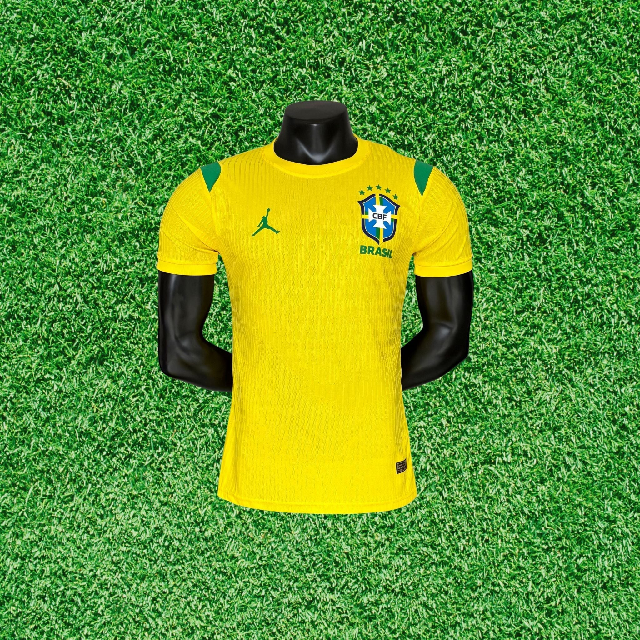 Camisa Brasil Treino Amarela 2026 Jogador
